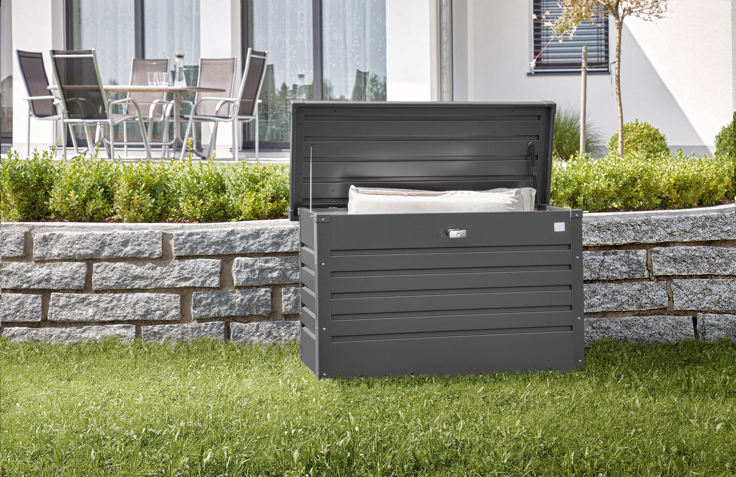 Biohort Gartenbox »FREIZEITBOX Gr. 100, verschiedene Farben«, 101x46x61 cm, Formschöne & langlebige Box