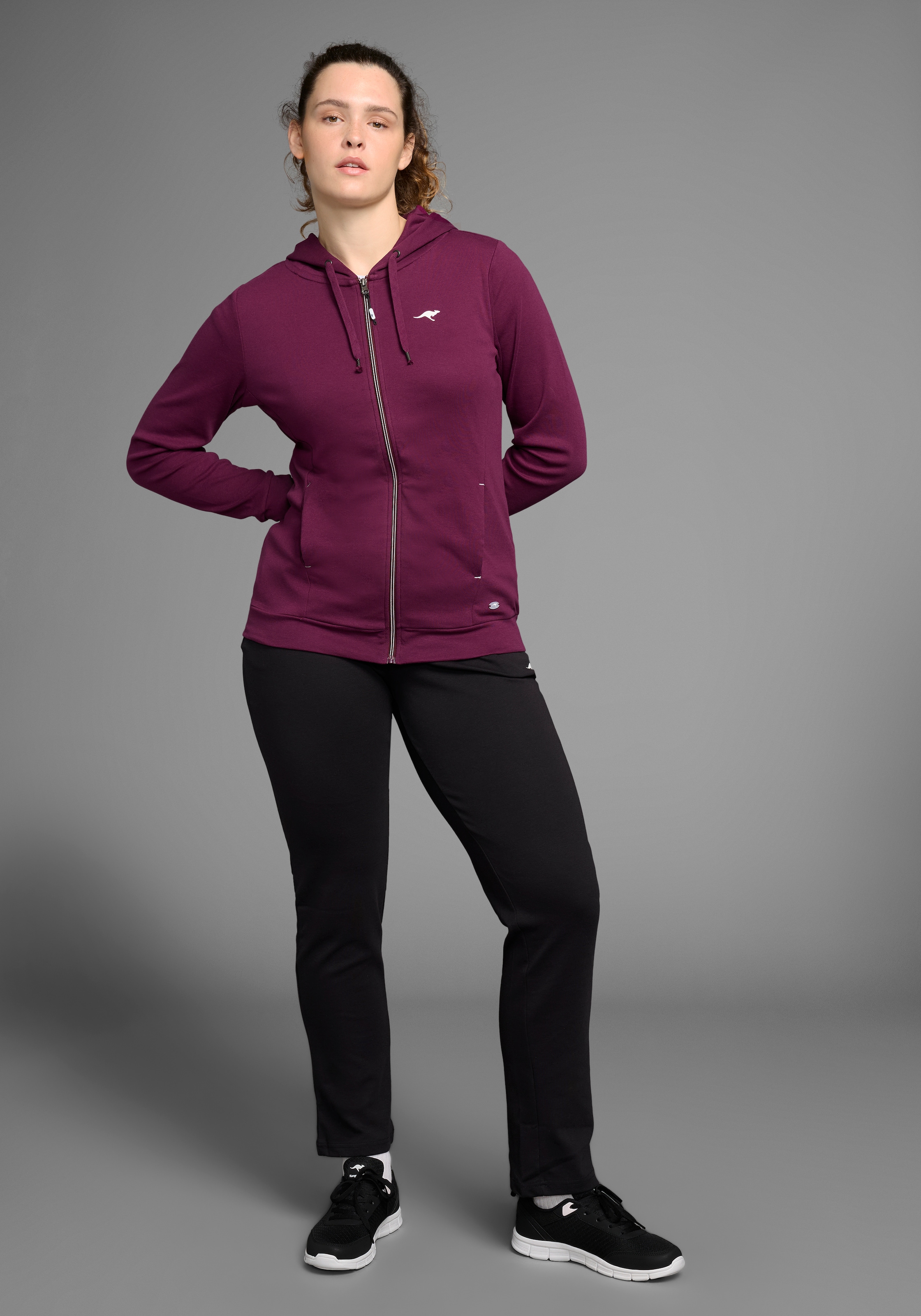 KangaROOS Jogginganzug, (Set, 2 tlg.), Große Größen