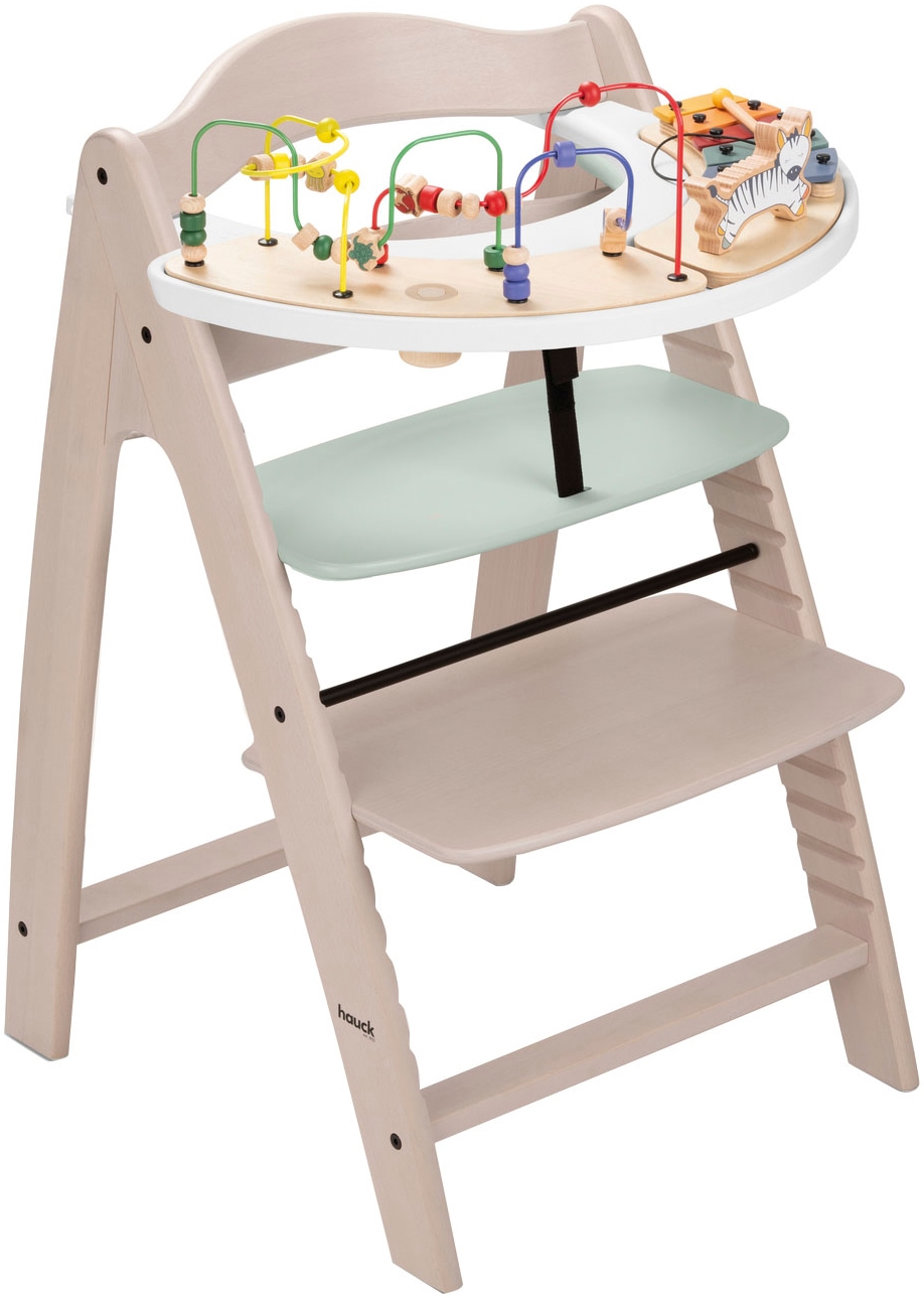 Hauck Hochstuhl »Arketa, Beech Whitewashed Mint«, mitwachsend; FSC® - schützt Wald - weltweit