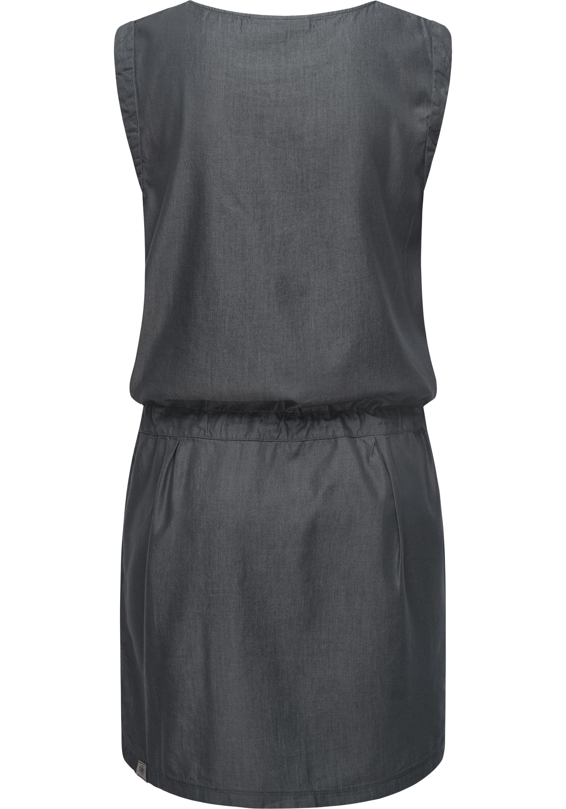 Ragwear Shirtkleid »Mascarpone Denim«, stylisches Sommerkleid mit Bindeband  an der Taille für bestellen | BAUR