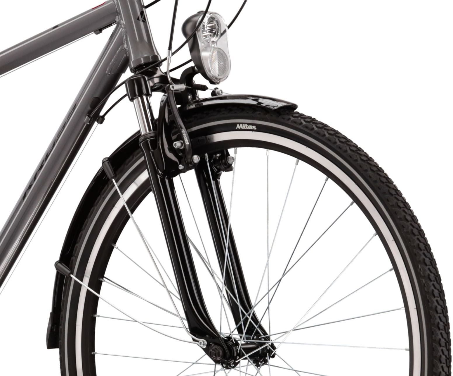 Kross Trekkingrad »KROSS Trekkingrad Trans 1.0 28" grau«, 21 Gang, Shimano, ALTUS M310 Schaltwerk, Kettenschaltung