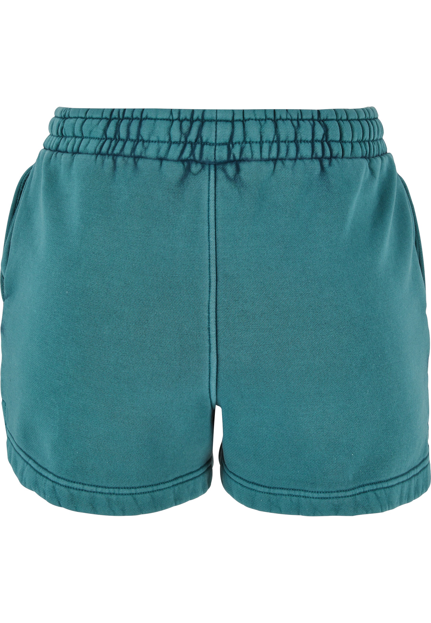 URBAN CLASSICS Sweatshorts "Urban Classics Damen Ladies Stone Washed Shorts günstig online kaufen