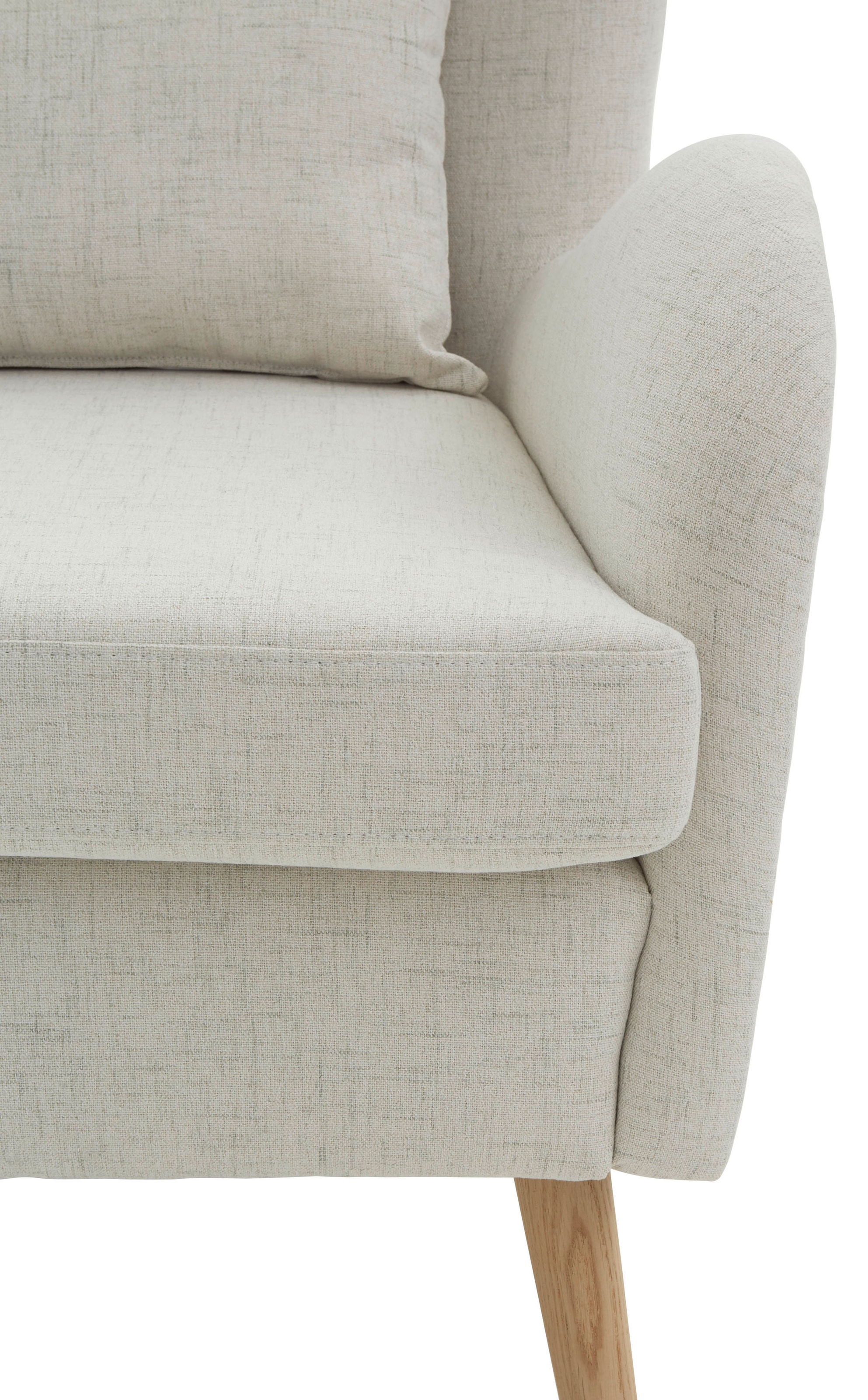 Home affaire Sessel »Salla auch in Fellimitat und Feincord, viele Bezugsarten, Ohrensessel« wahlweise mit oder ohne Hocker; großer Sessel: Maße B/T/H: 78/94/118cm