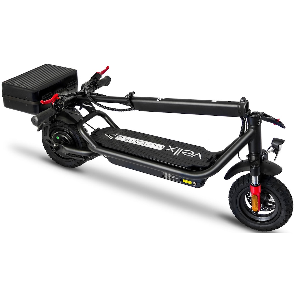 velix E-Scooter »E-Kick 20 Pro, 2 Akkus«, 20 km/h, 100 km, bis zu 100 km Reichweite