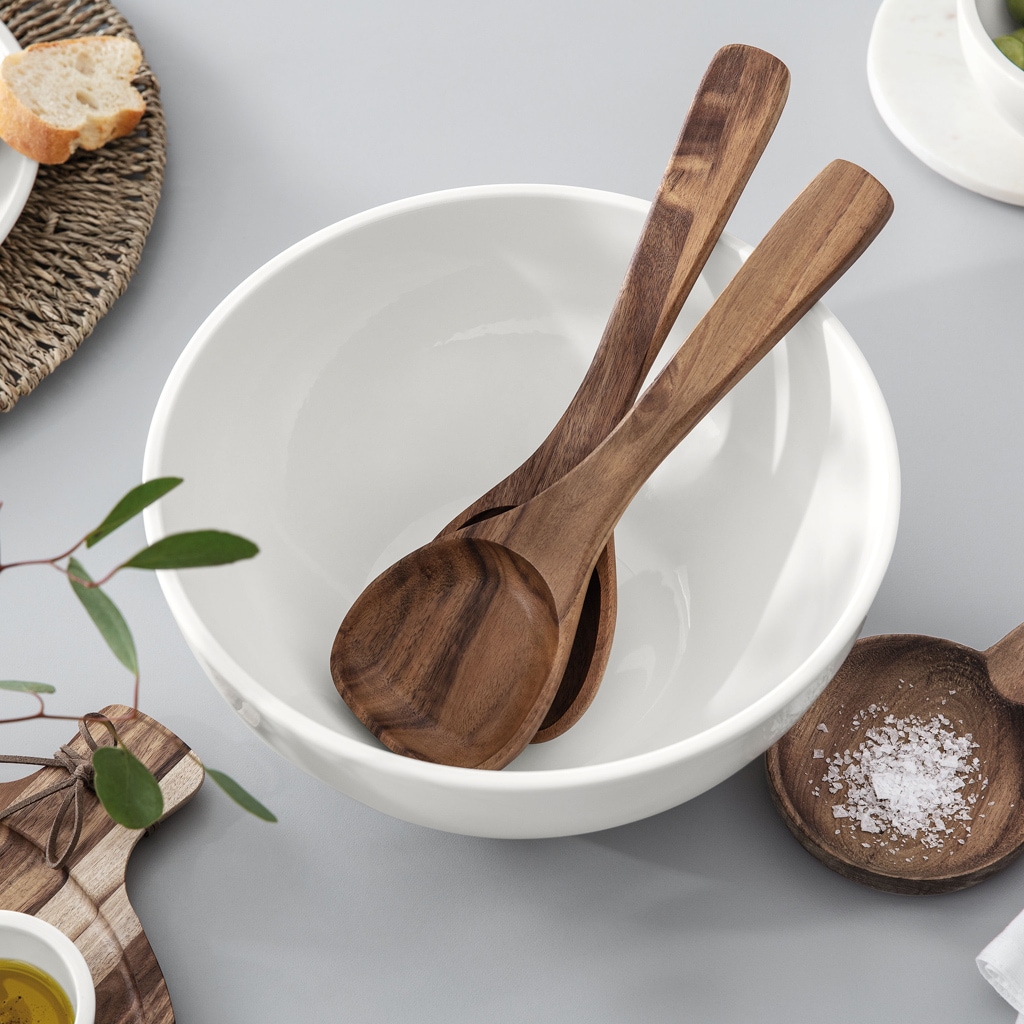 Villeroy & Boch Besteck-Set »Salatbesteck Artesano Original braun«