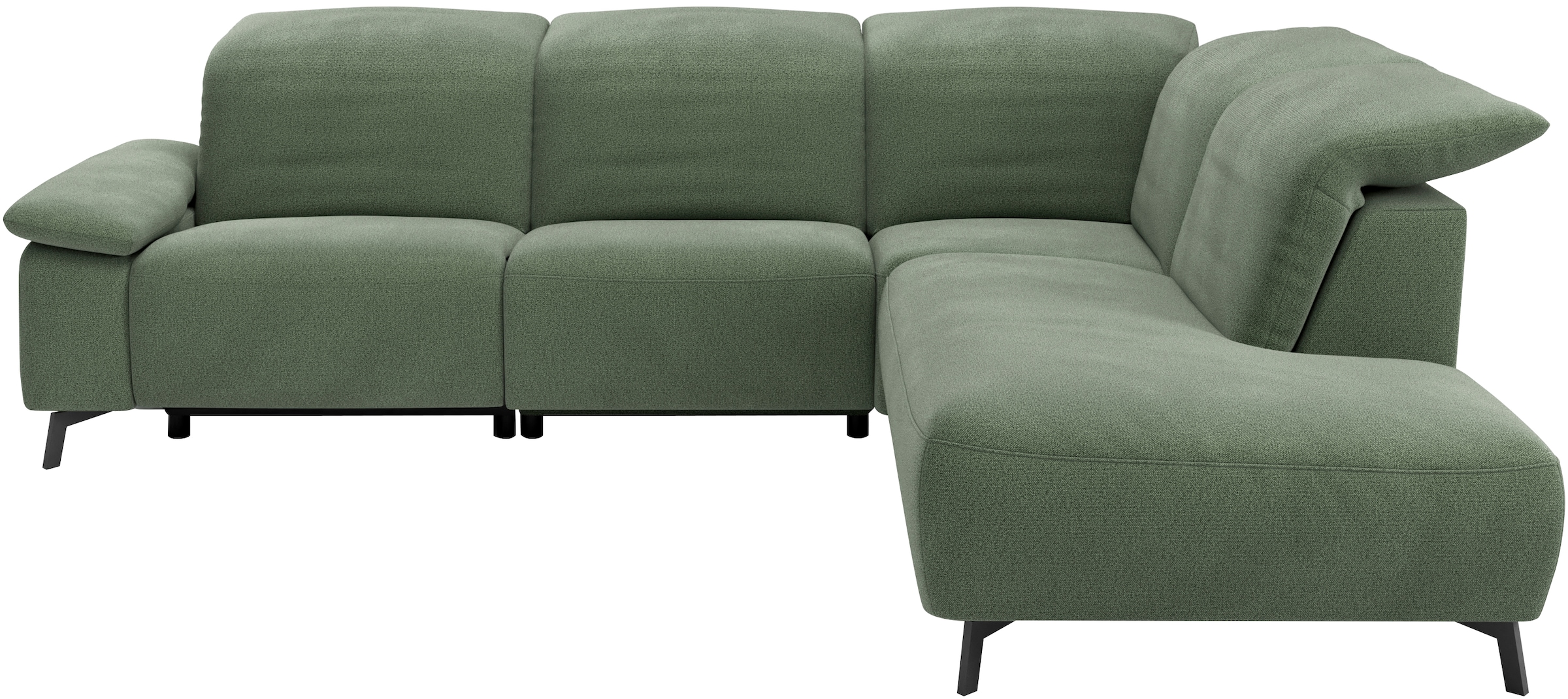 Musterring Ecksofa "MR 370, intelligenter Komfort im modernen Design" Optionale Relaxfunktion, flexible Kopfteile & klappbare Armlehnen