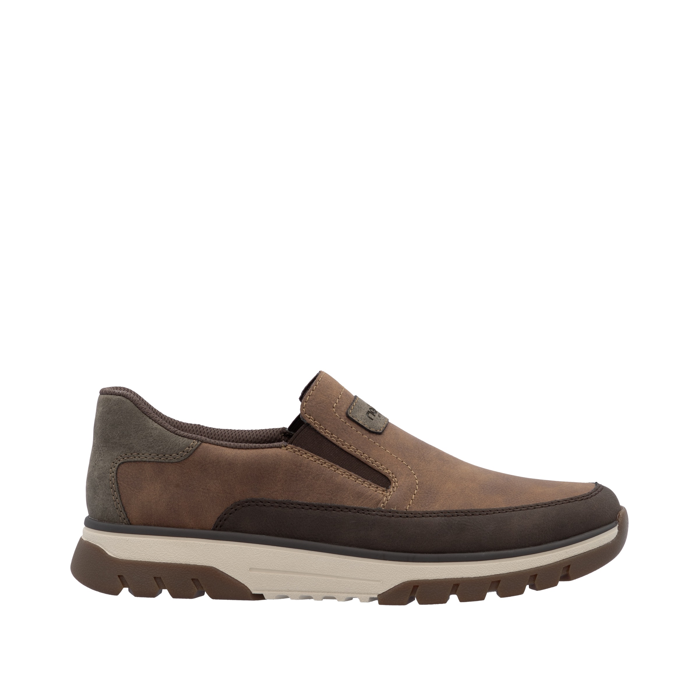 Rieker Slip-On Sneaker, Slipper, Schlupfschuh, Halbschuh mit weicher MemoSoft-Innensohle