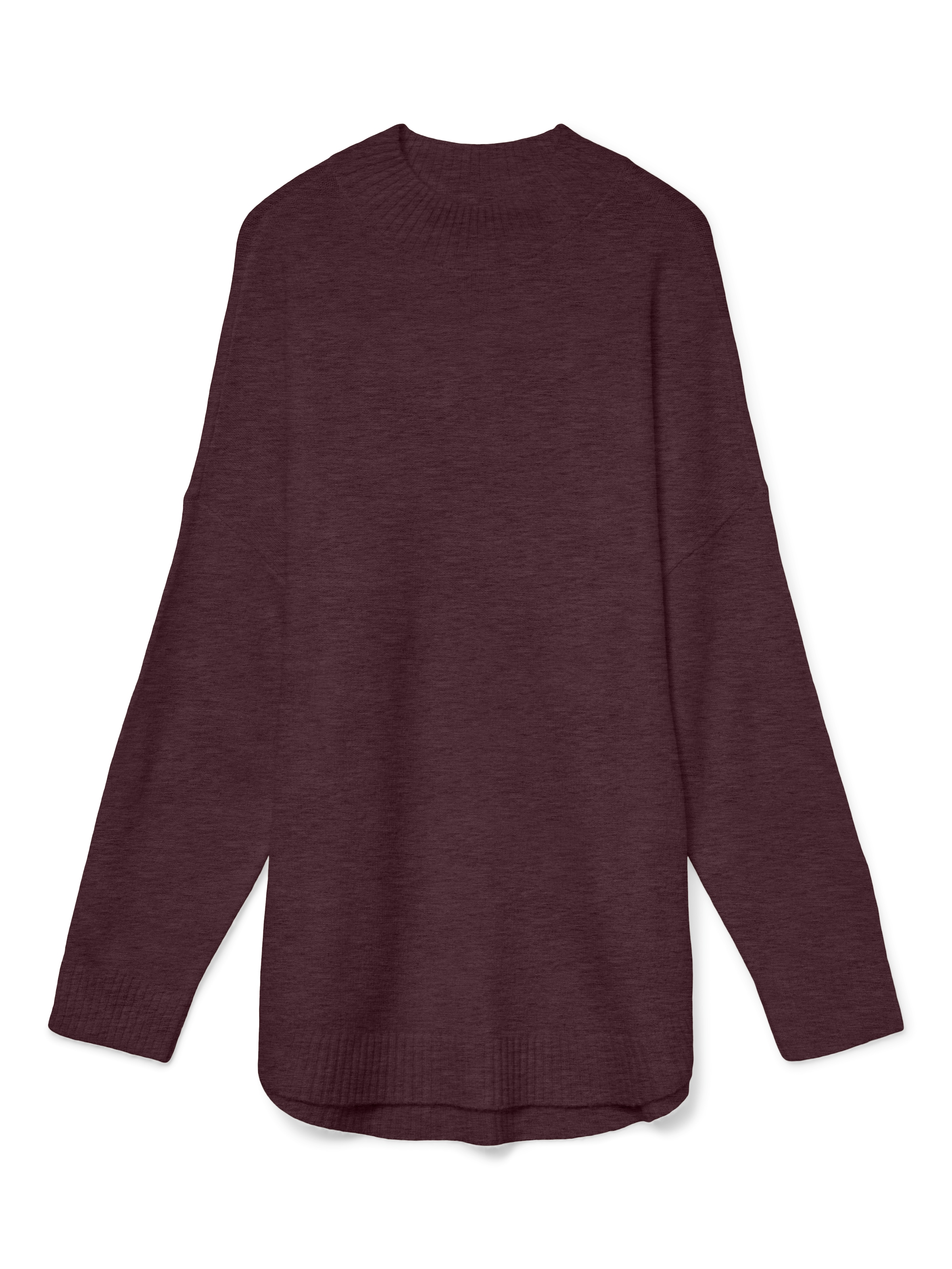 Vero Moda Strickpullover "VMPLAZA LS HIGHNECK LONG PULLOVER GA BOO" günstig online kaufen