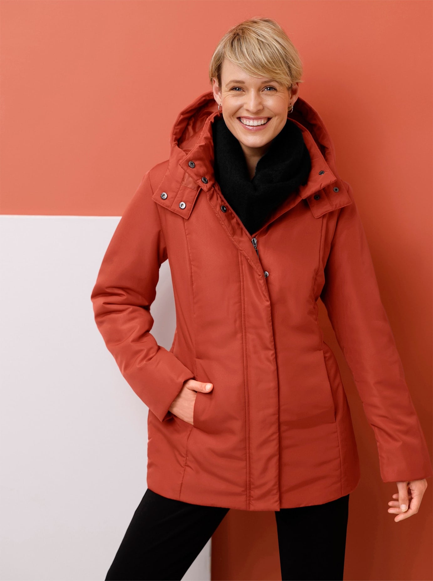 Classic Basics Anorak mit Kapuze