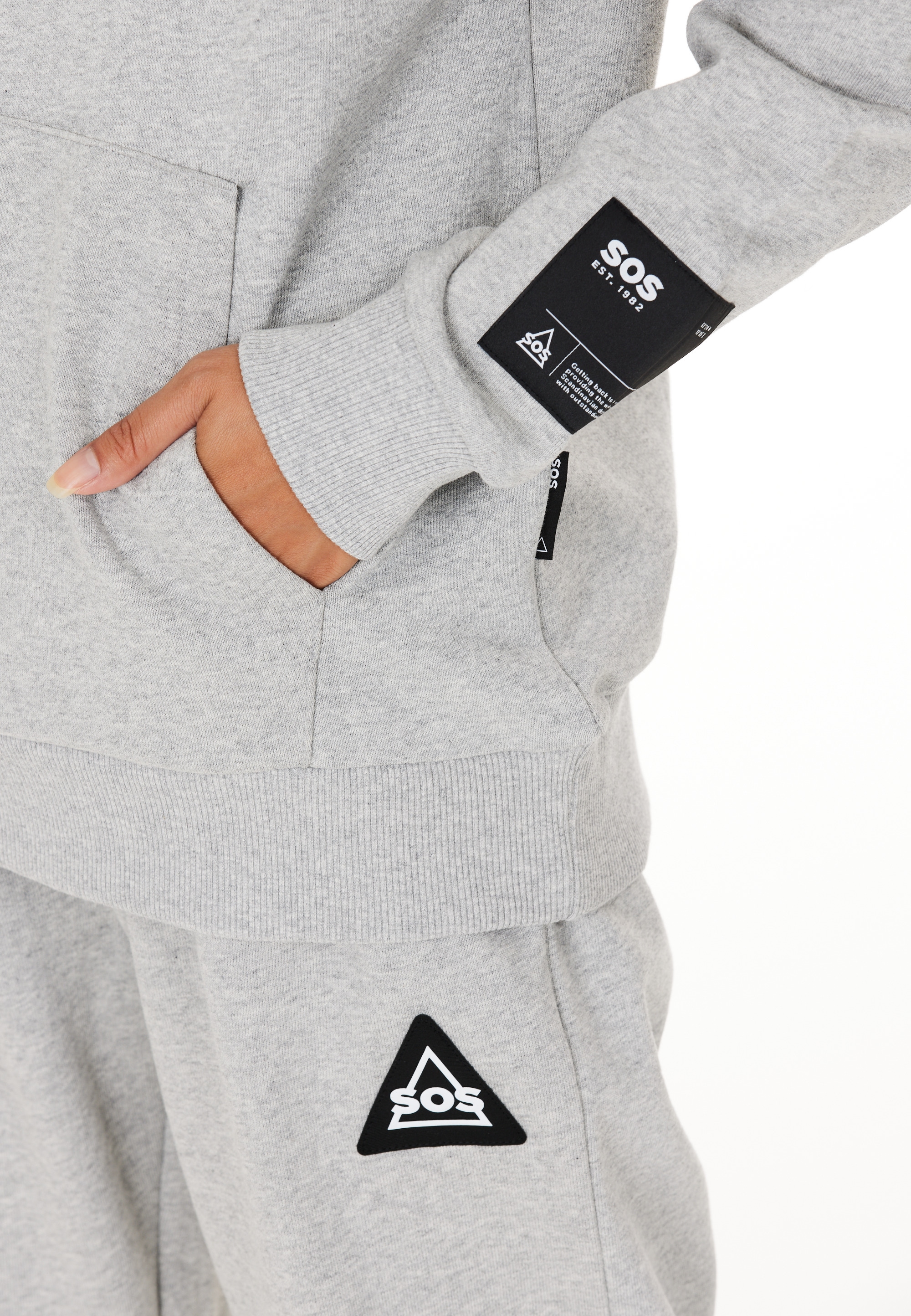 SOS Kapuzensweatshirt »Haines«, mit großer Kapuze