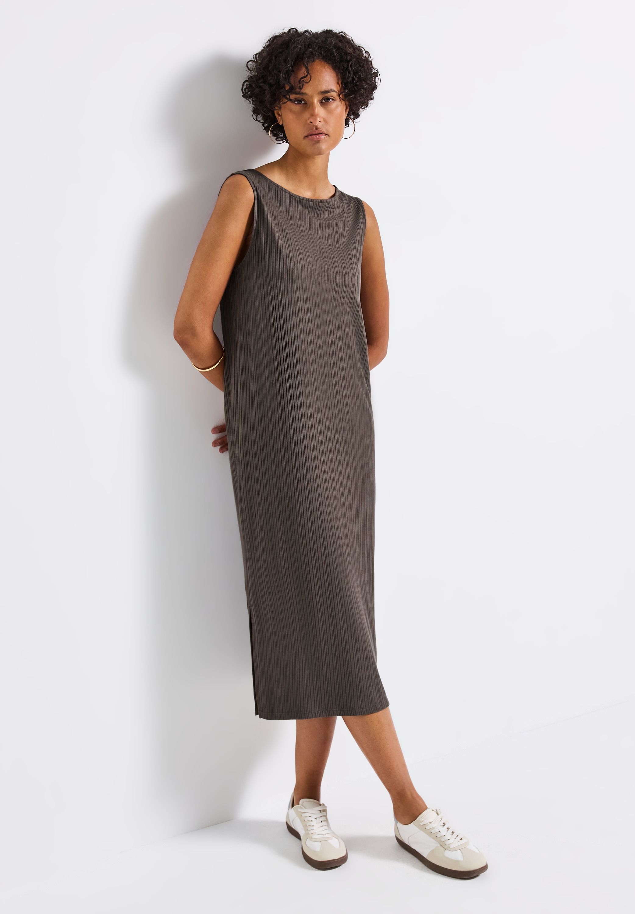 STREET ONE Sommerkleid Ohne Taschen knielang