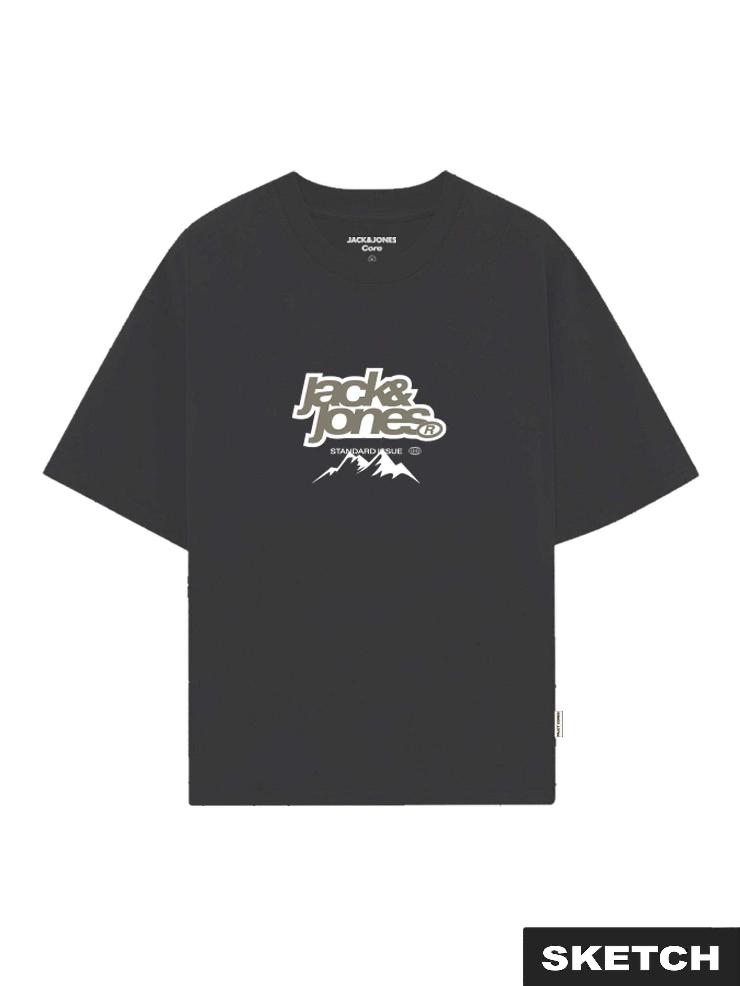 Jack & Jones Junior Rundhalsshirt »JCOFLARE FRONT TEE SS CN FST 2PK MP JNR« Packung, 2 Stk.