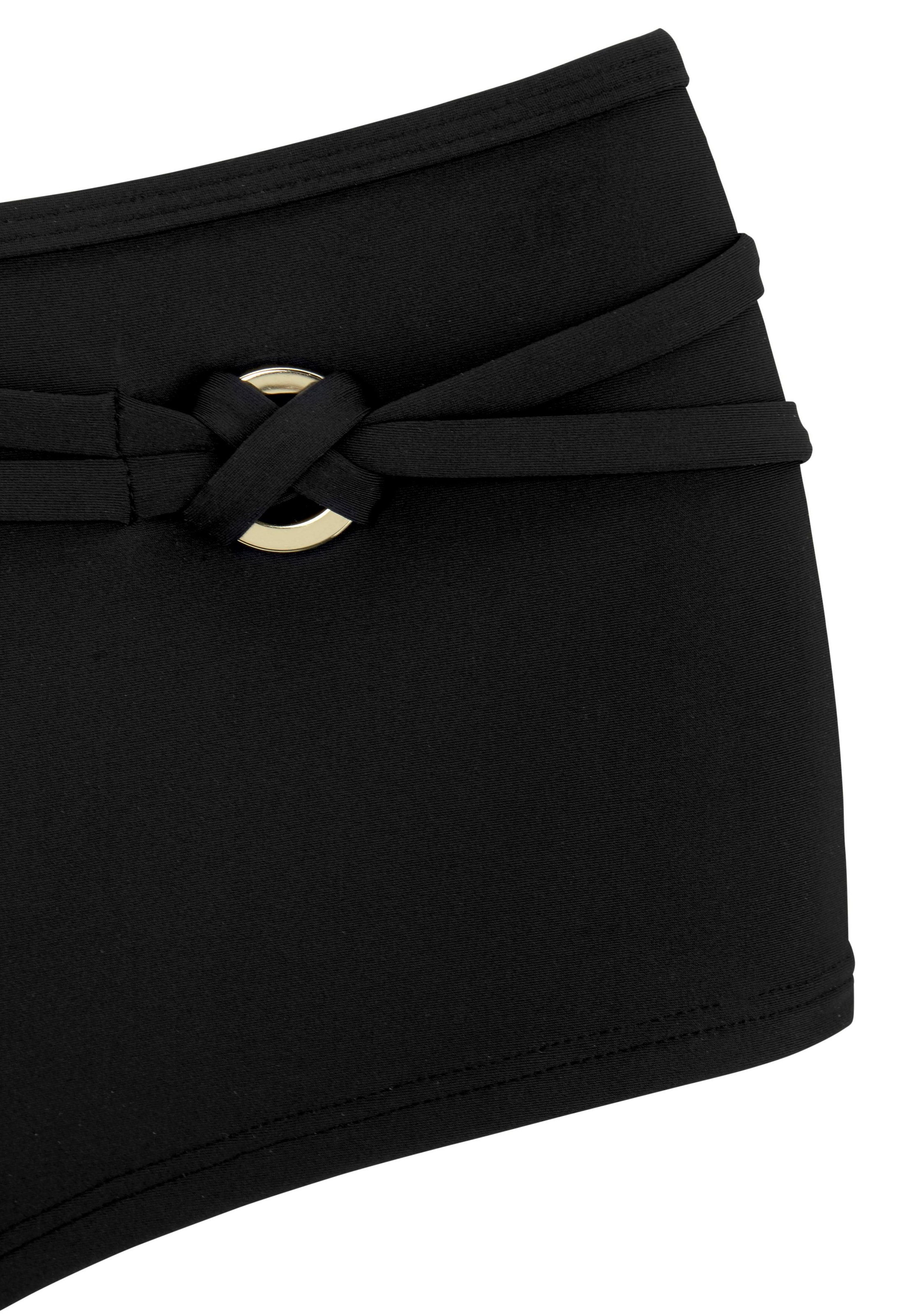 LASCANA Bikini-Hotpants »Italy«, mit Ziergürtel