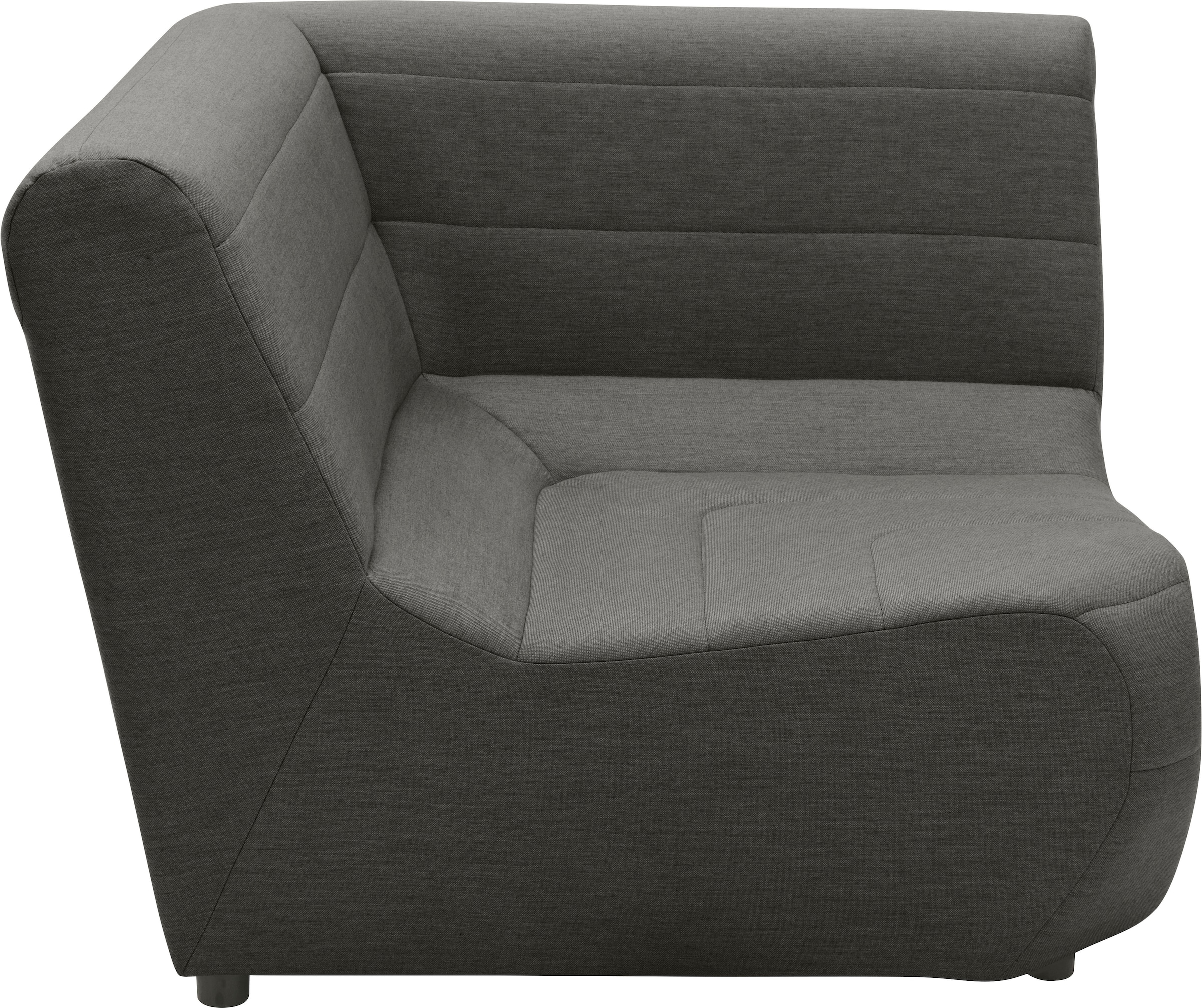 DOMO collection Sofa-Eckelement »Soleil, pflegeleichter und wetterfester Bezug«, Outdoor, besonderes Design und Formgebung, individuell erweiterbar
