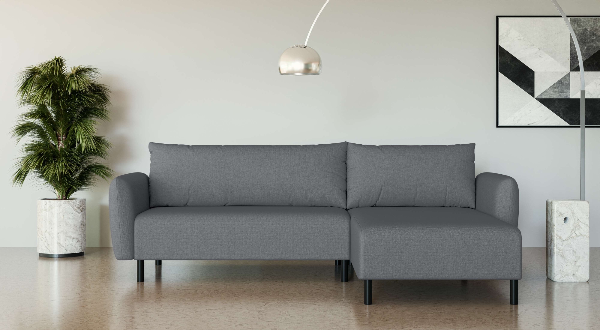 Home affaire Ecksofa "Glandine" L-Form