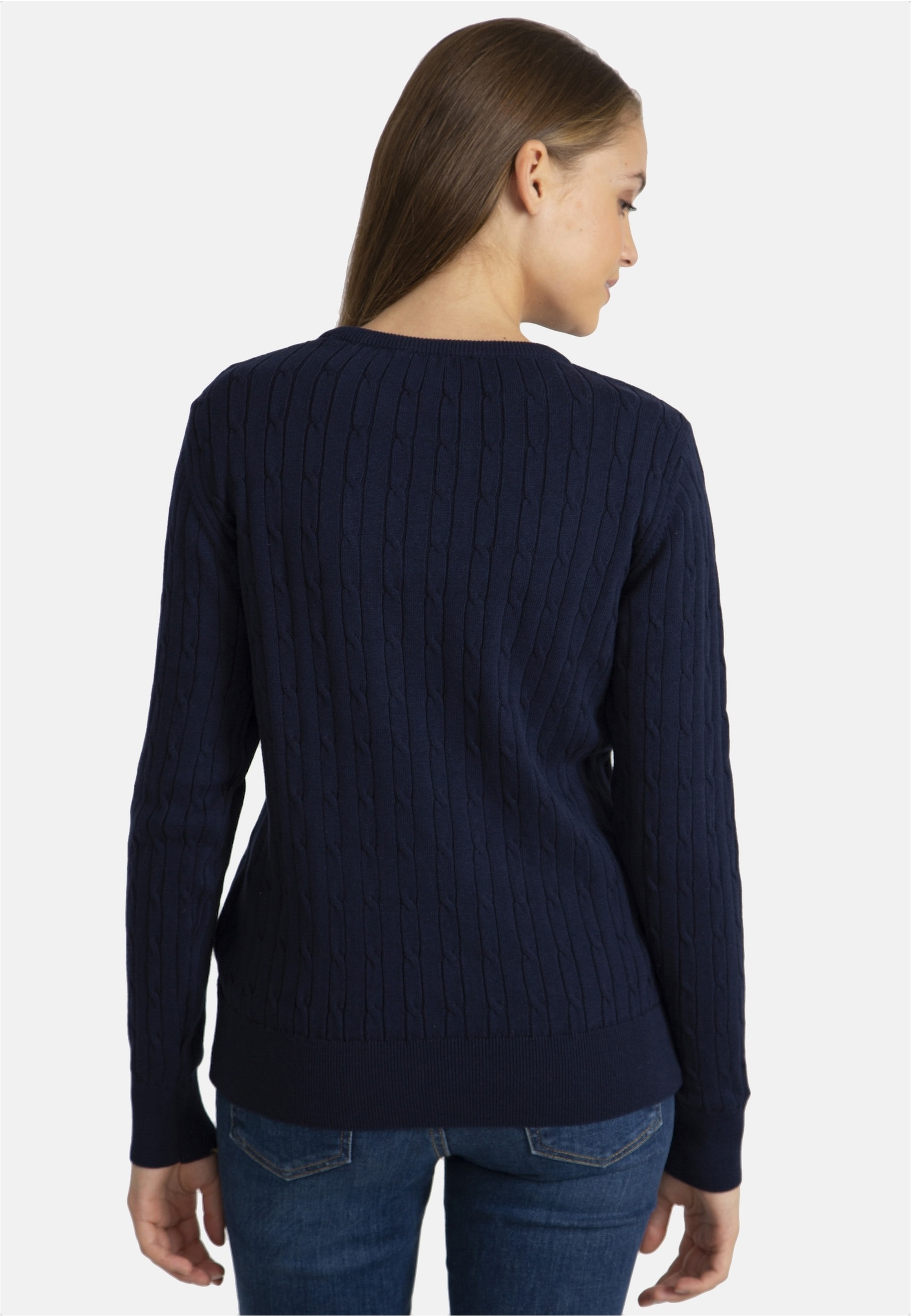 SIR RAYMOND TAILOR Strickpullover »Authen«, (1 tlg.), mit klassischem Rundhalsausschnitt