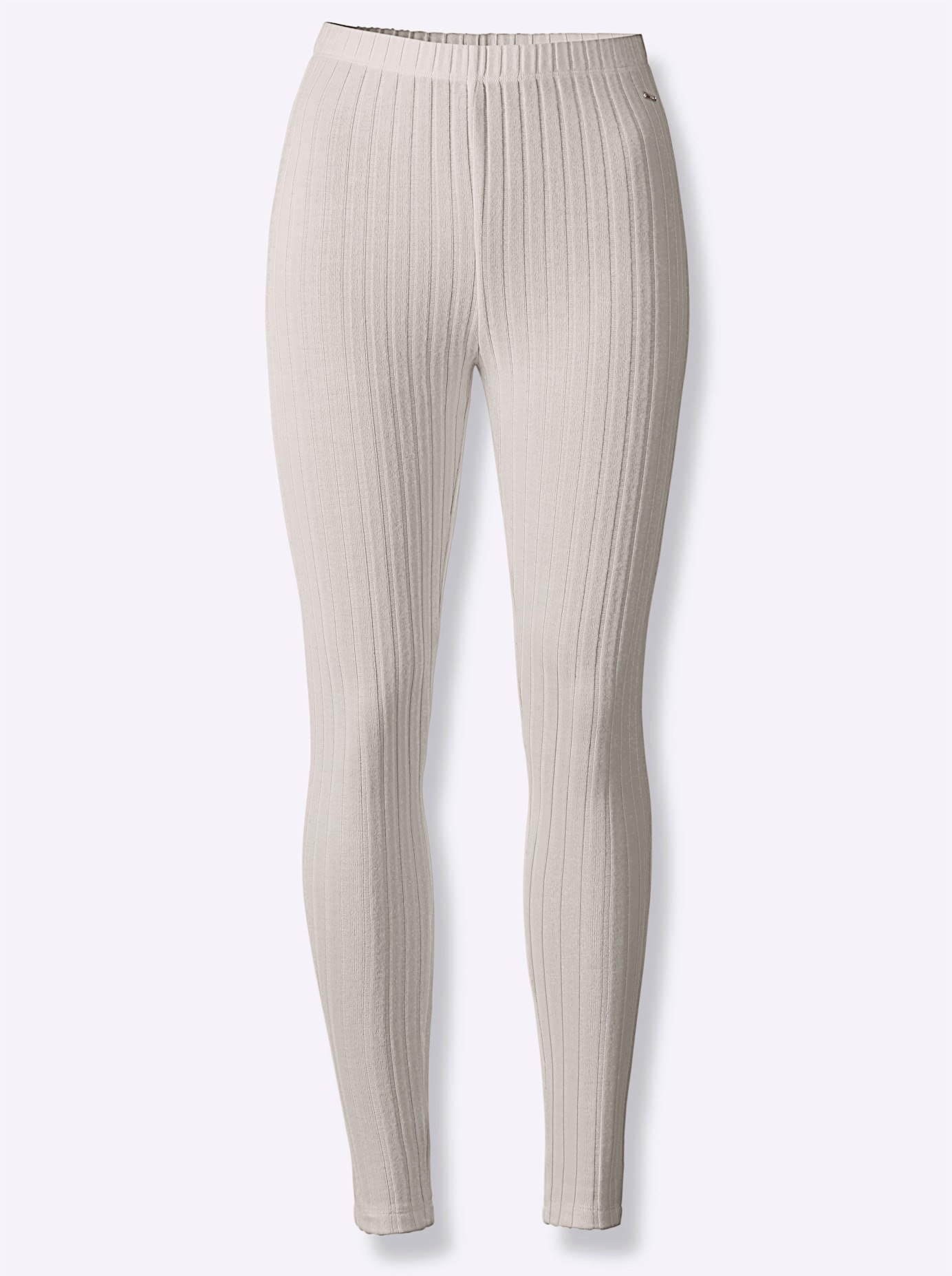 Feel Good Damen Leggings Ecru 52/54 3