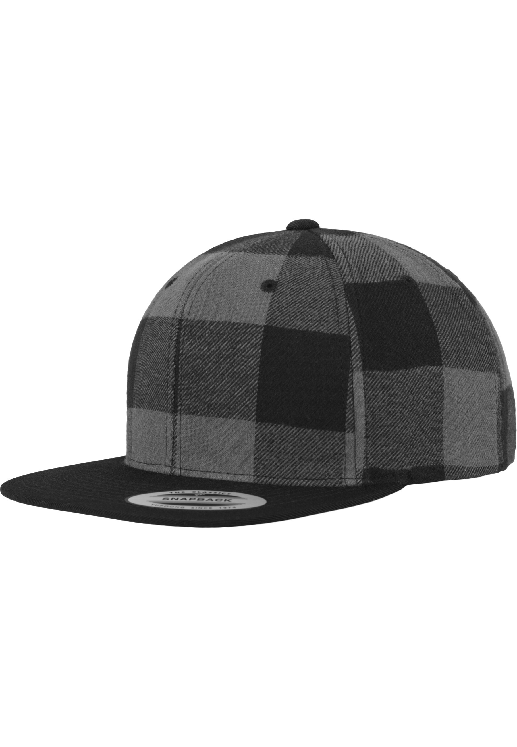 Thumbnail - Flexfit Snapback Cap "Flexfit Unisex Checked Flanell Snapback"