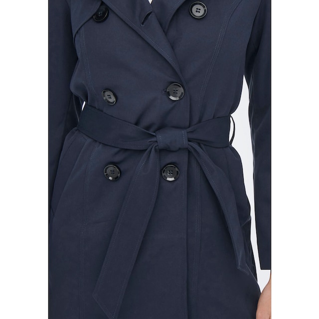 ONLY Trenchcoat »ONLVALERIE TRENCHCOAT OTW NOOS« online bestellen | BAUR