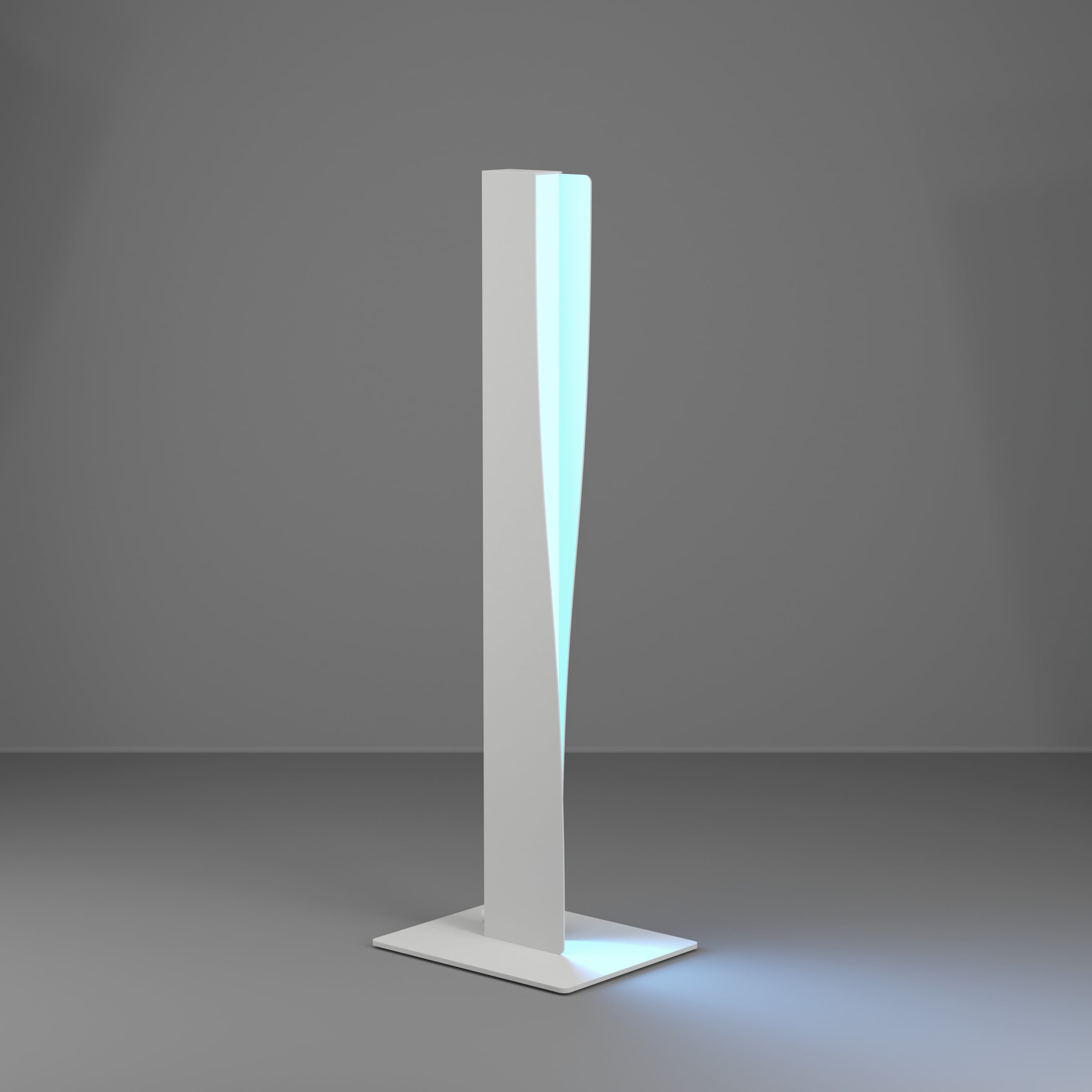 EGLO Tischleuchte »BOLOGNANO-Z Tischlampe - Alu, Stahl - LED - 9W - IP20« LED-Modul 1 Stk. Kaltweiß | Neutralweiß | RGB | Warmweiß Nachttischlampe, Schreibtischleuchte, Leselampe, L6,5 x B2,5 x H48 cm