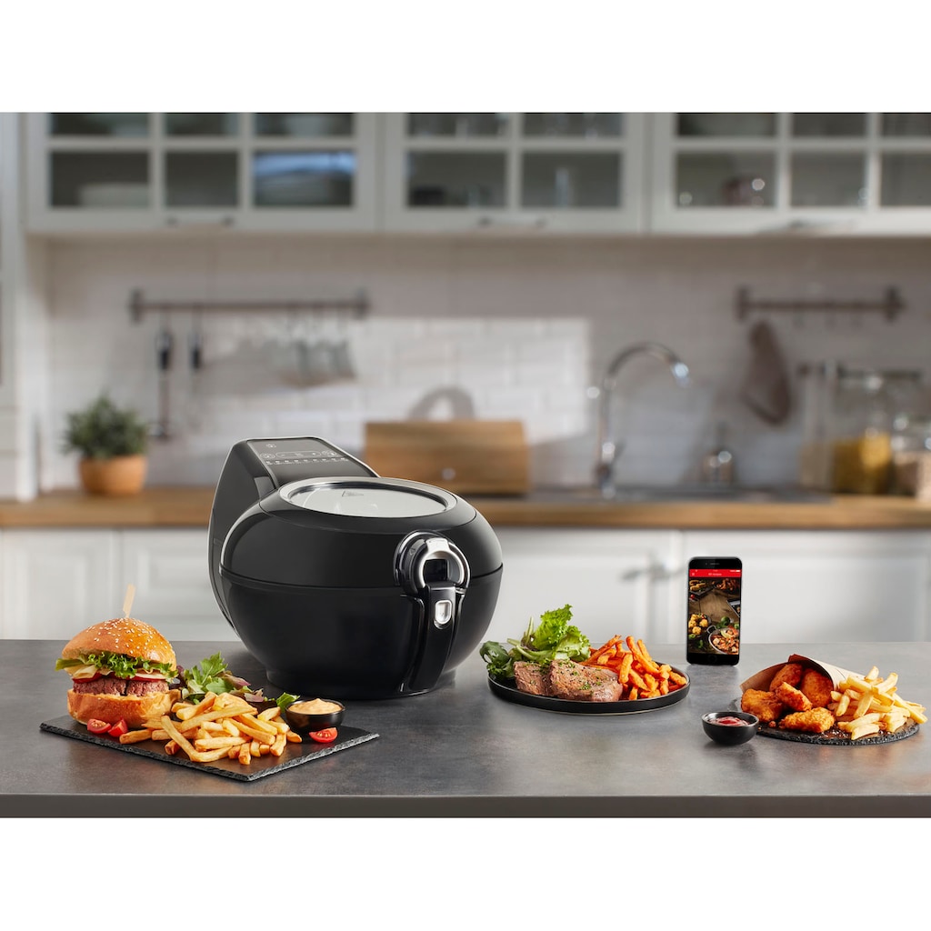 Tefal Heißluftfritteuse »YV9708 ActiFry Genius XL«, 1500 W, Fassungsvermögen: 1,7 kg, 9 automatische Programme, 2 in 1 Technologie