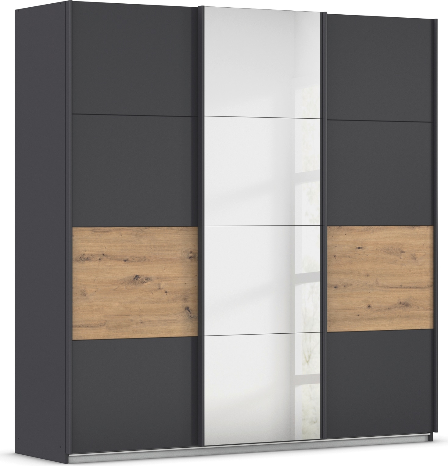 OTTO home "Mehrzweckschrank Aktenschrank Möbel Mietswohnung Schlafzimmer CORTONA" Breiten 203/271/315/360 cm, Höhen 210/229 cm, inkl. Inneneinteilung, 2 Stoffboxen extra Einlegeböden MADE IN GERMANY
