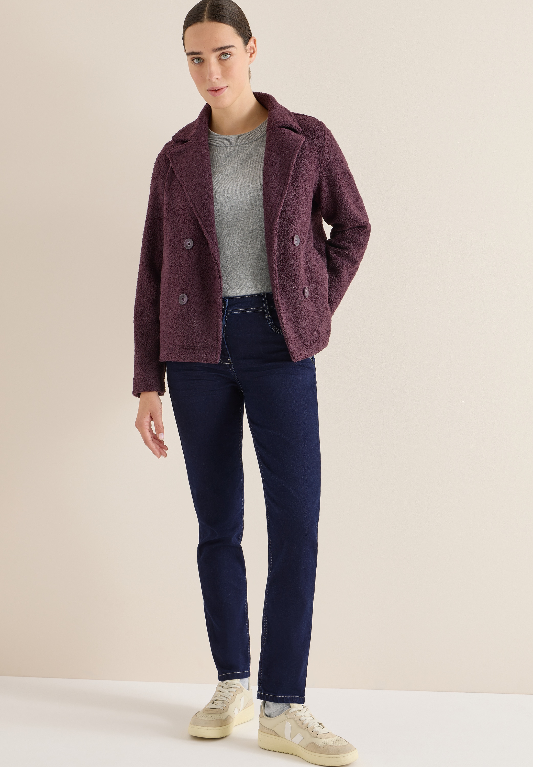 Cecil 5-Pocket-Jeans »Style Scarlett« mit kontrastfarbenen Nähten