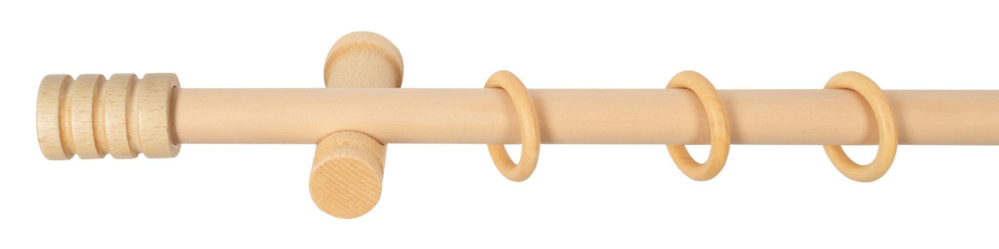 SN DECO GROUP Gardinenstange »Pisa«, 1 läufig-läufig, Fixmaß