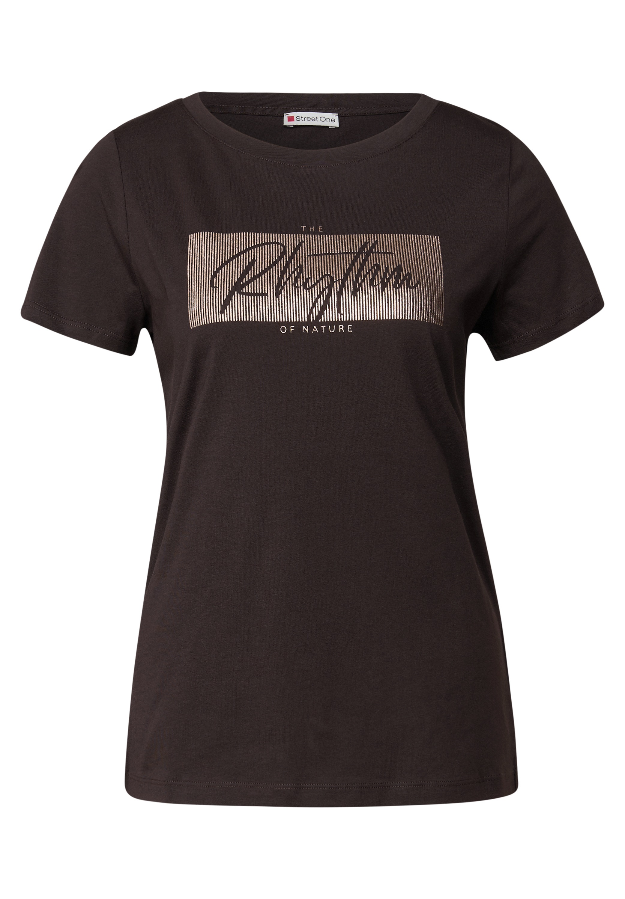 STREET ONE T-Shirt, aus reiner Baumwolle