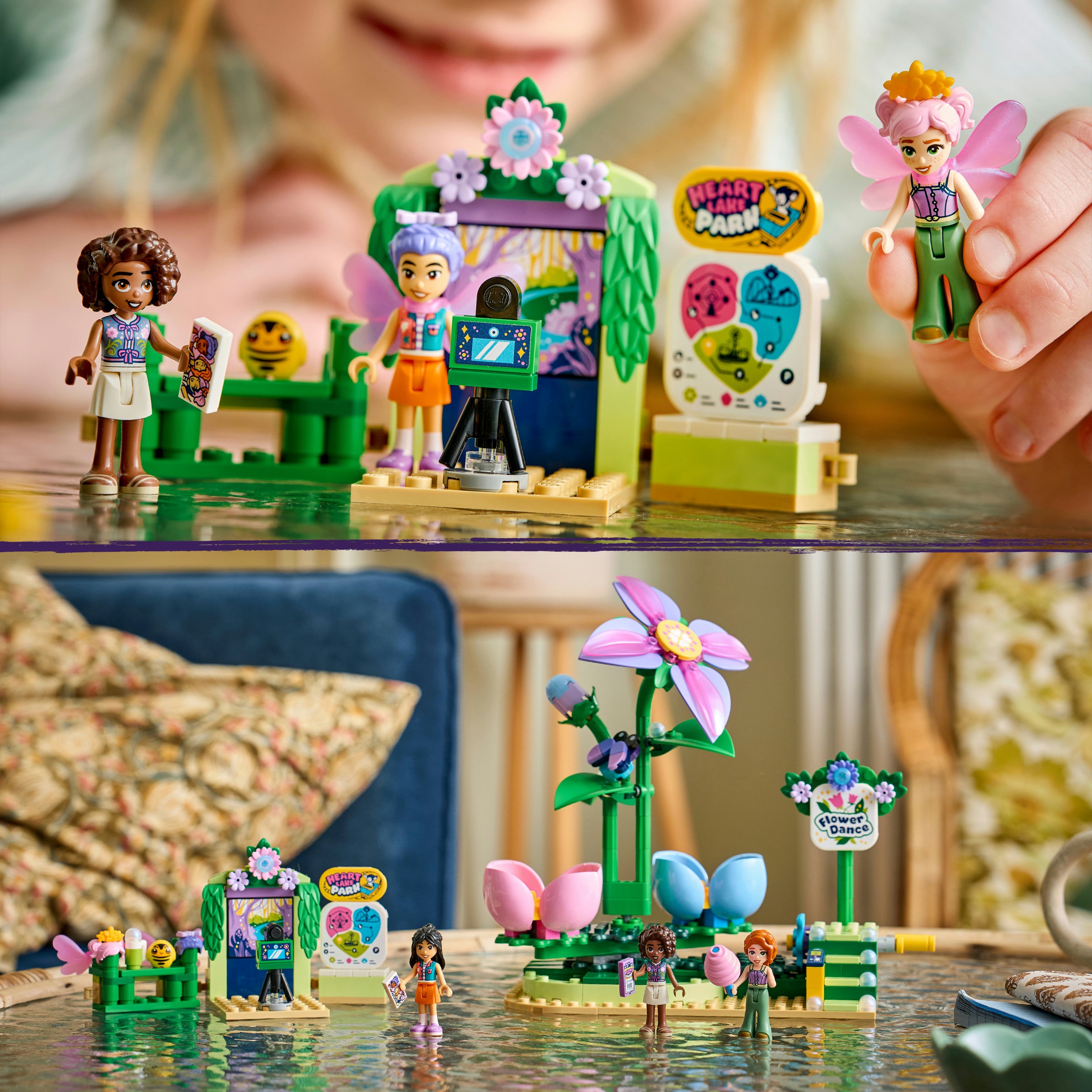 LEGO® Konstruktionsspielsteine »Feentassen-Karussell mit Blumendeko (42702), LEGO Friends« Made in Europe