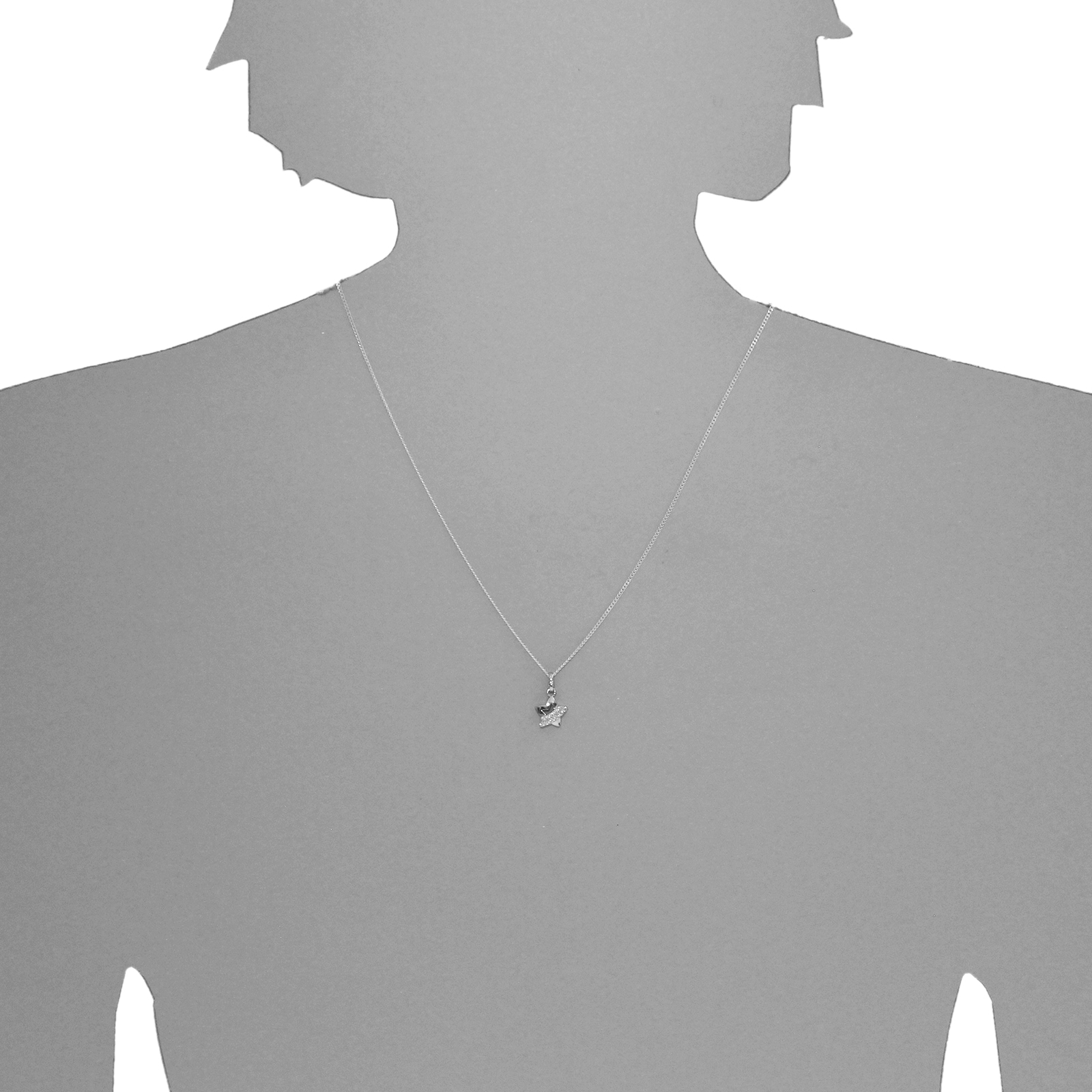 OSTSEE-SCHMUCK Kette mit Anhänger »- Stern - Silber 925/000 - Zirkonia«