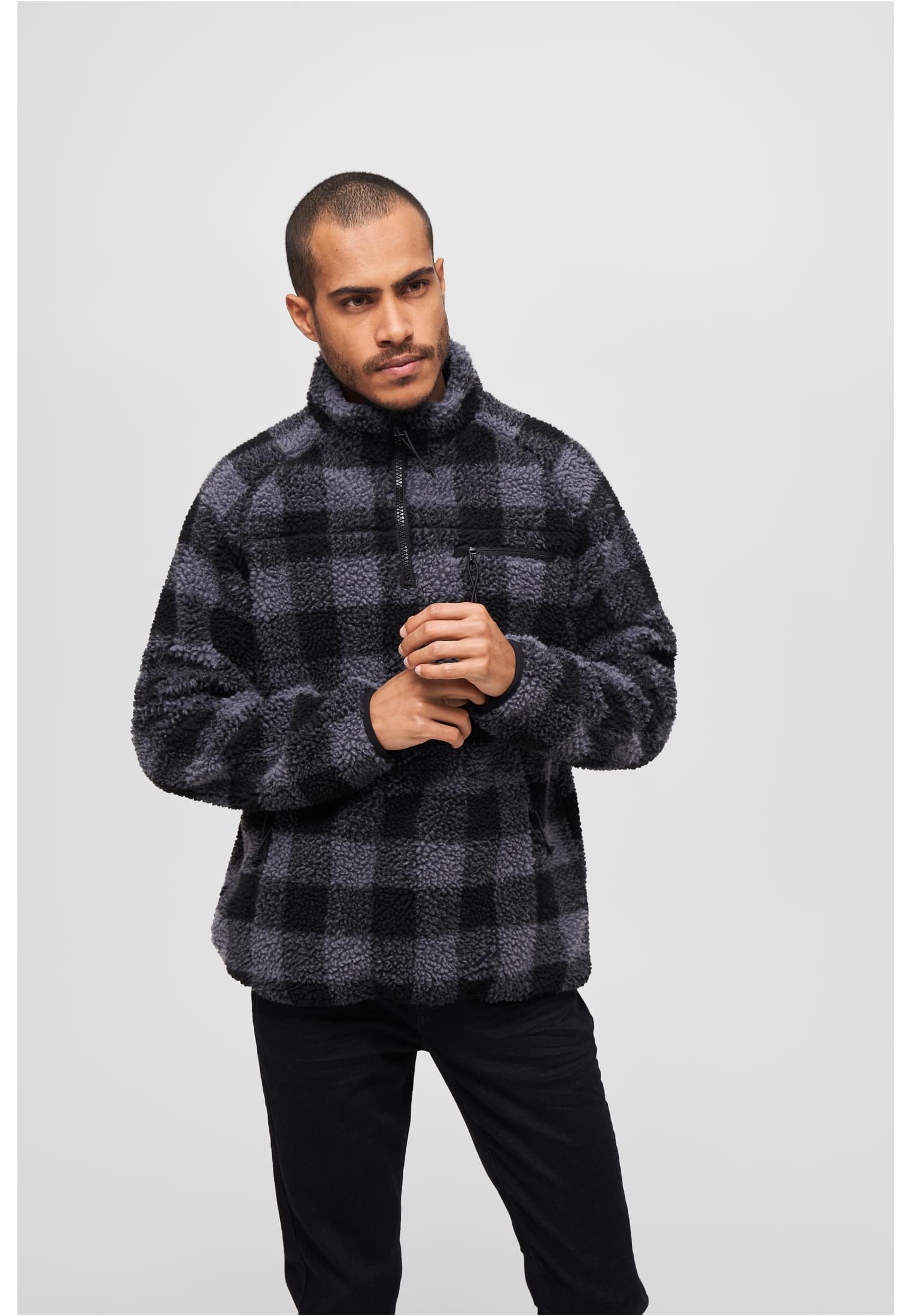 Brandit Sweatjacke "Brandit Herren Teddyfleece Troyer" 1 Stk. tlg. günstig online kaufen