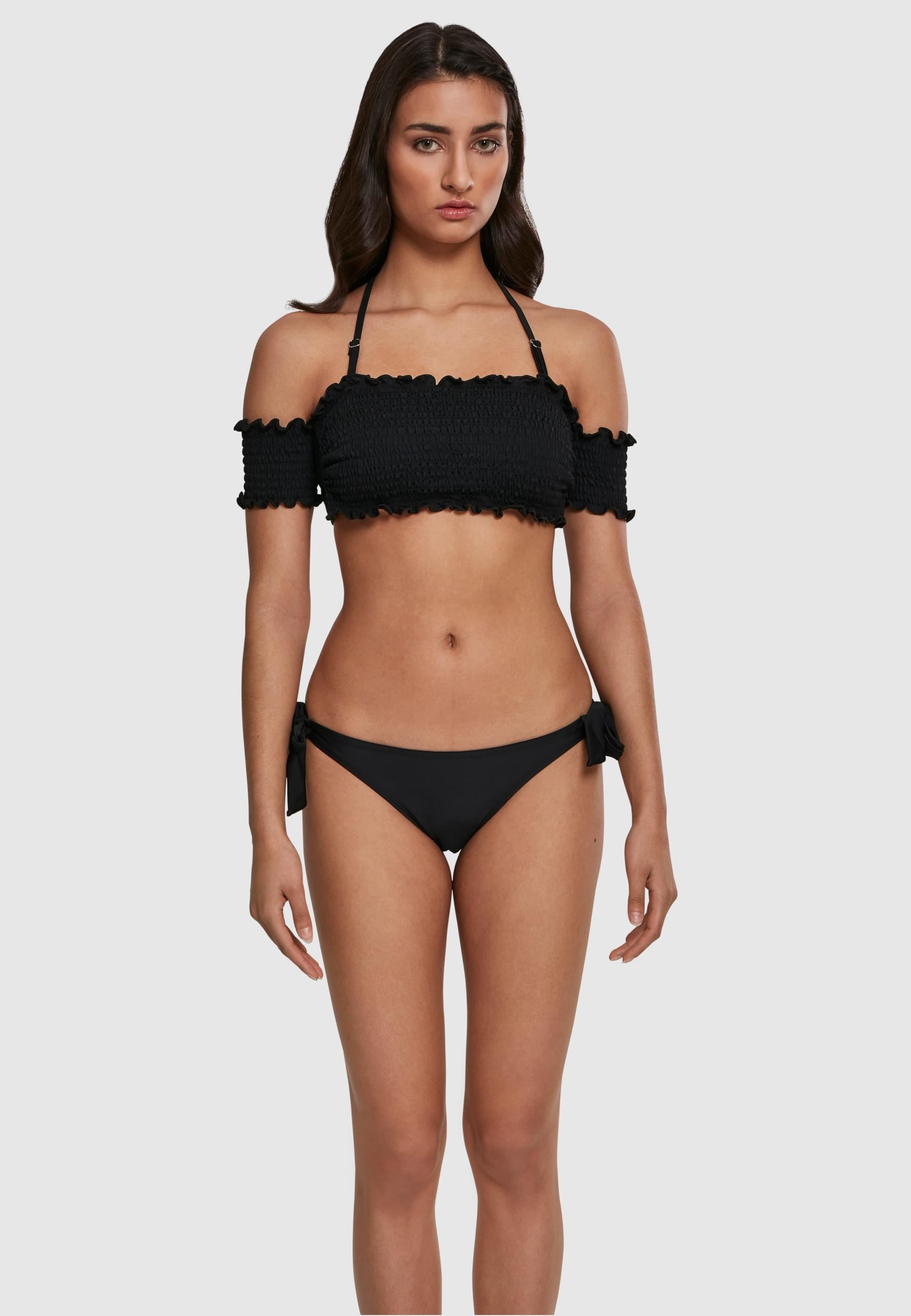 URBAN CLASSICS Bügel-Tankini »Urban Classics Damen Ladies Smoked Bikini«