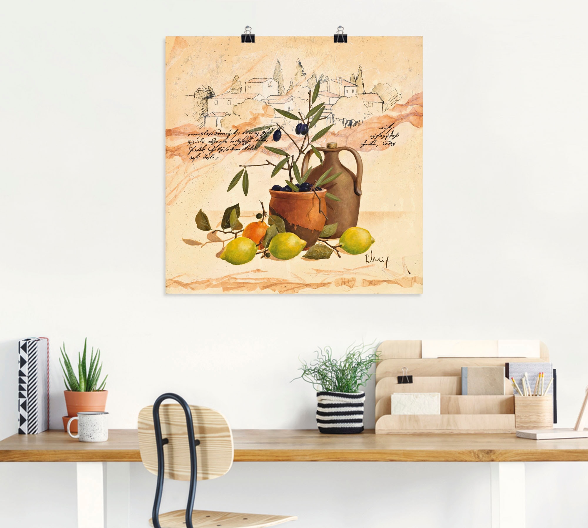 Artland Wandbild »Lavendel Impressionen«, Arrangements, (1 St.), als Leinwandbild, Poster, Wandaufkleber in verschied. Größen
