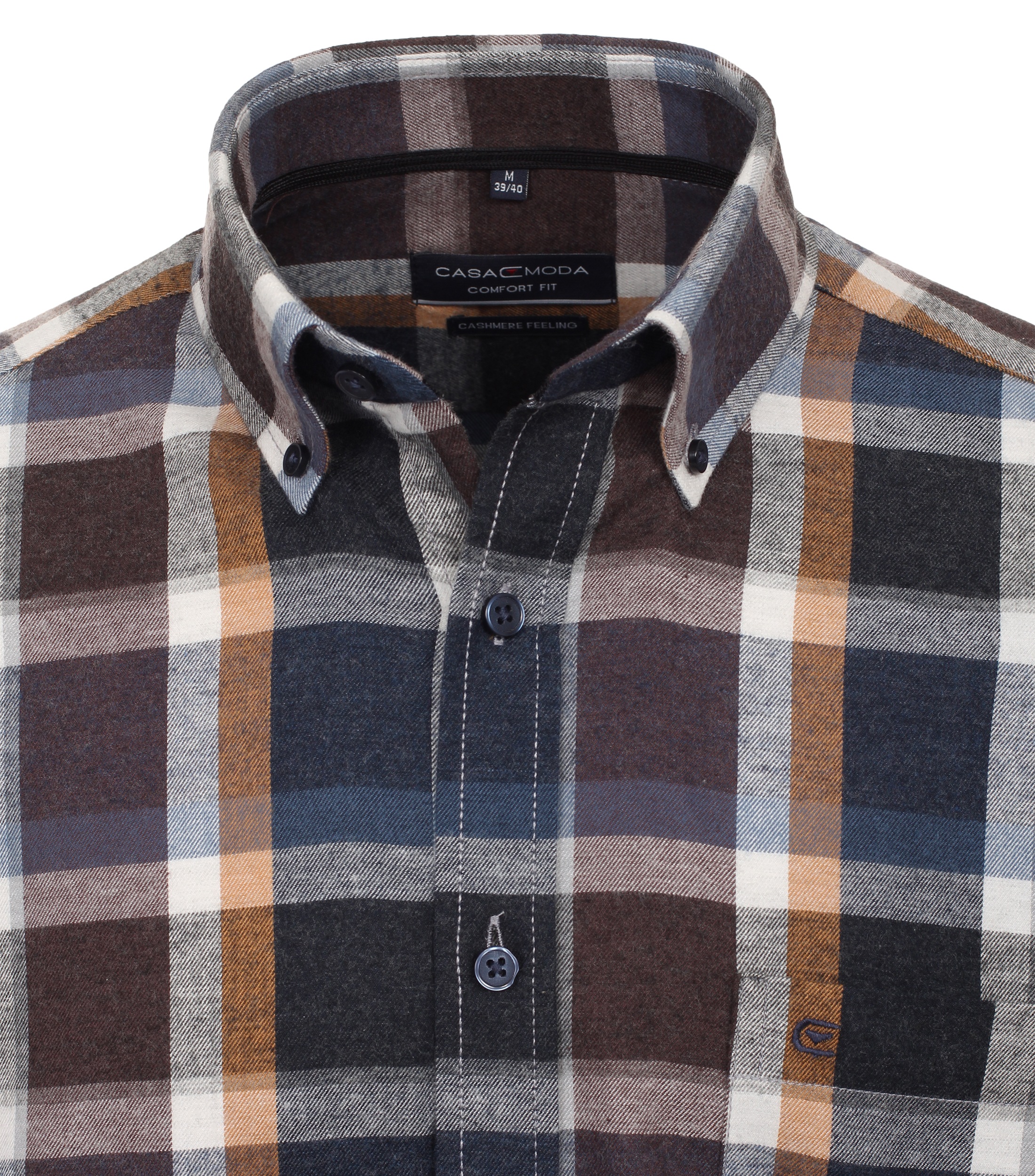 CASAMODA Langarmhemd »CASAMODA Freizeithemd kariert«