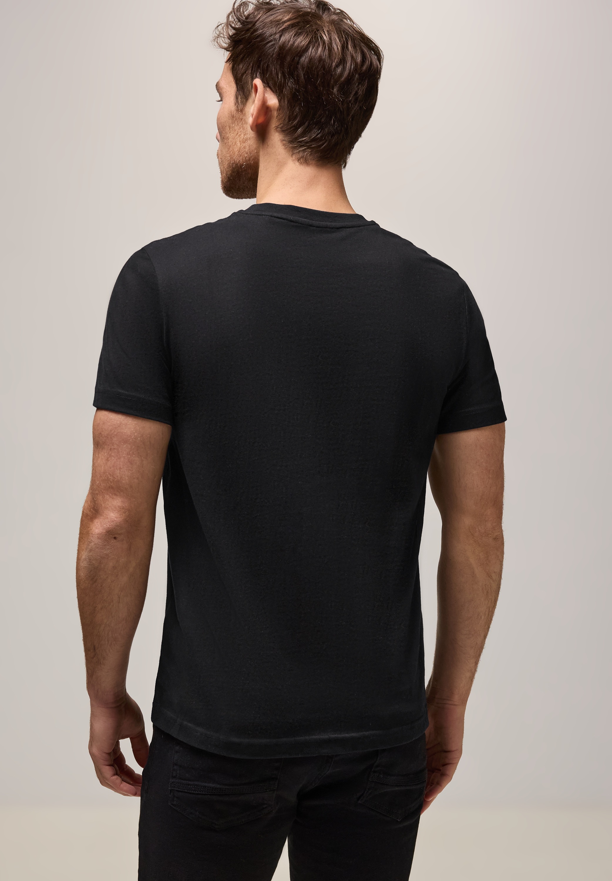 STREET ONE MEN T-Shirt, Rundhalsausschnitt