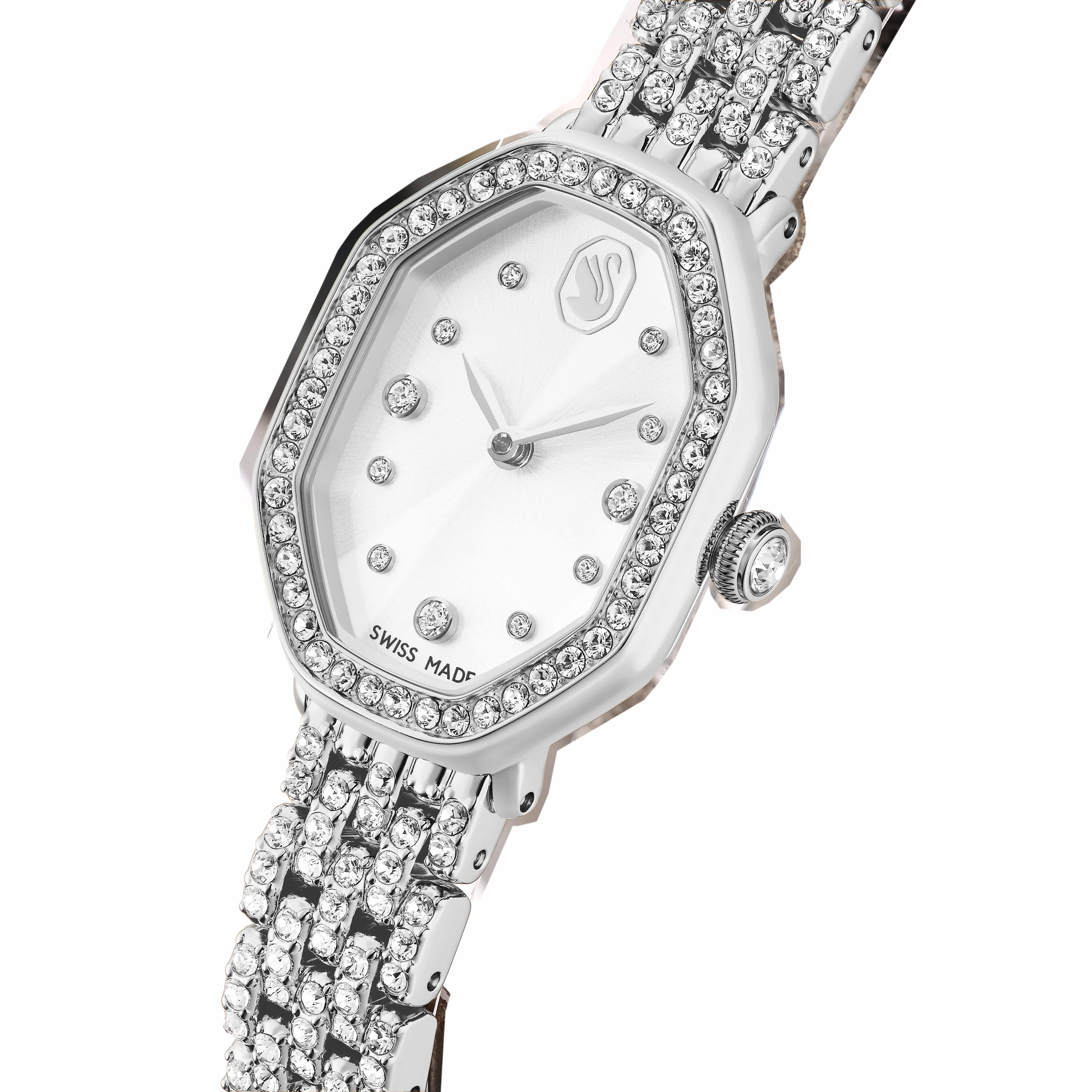Swarovski Quarzuhr »DEXTERA« Armbanduhr, Damenuhr, Swiss Made, Edelstahlarmband, analog