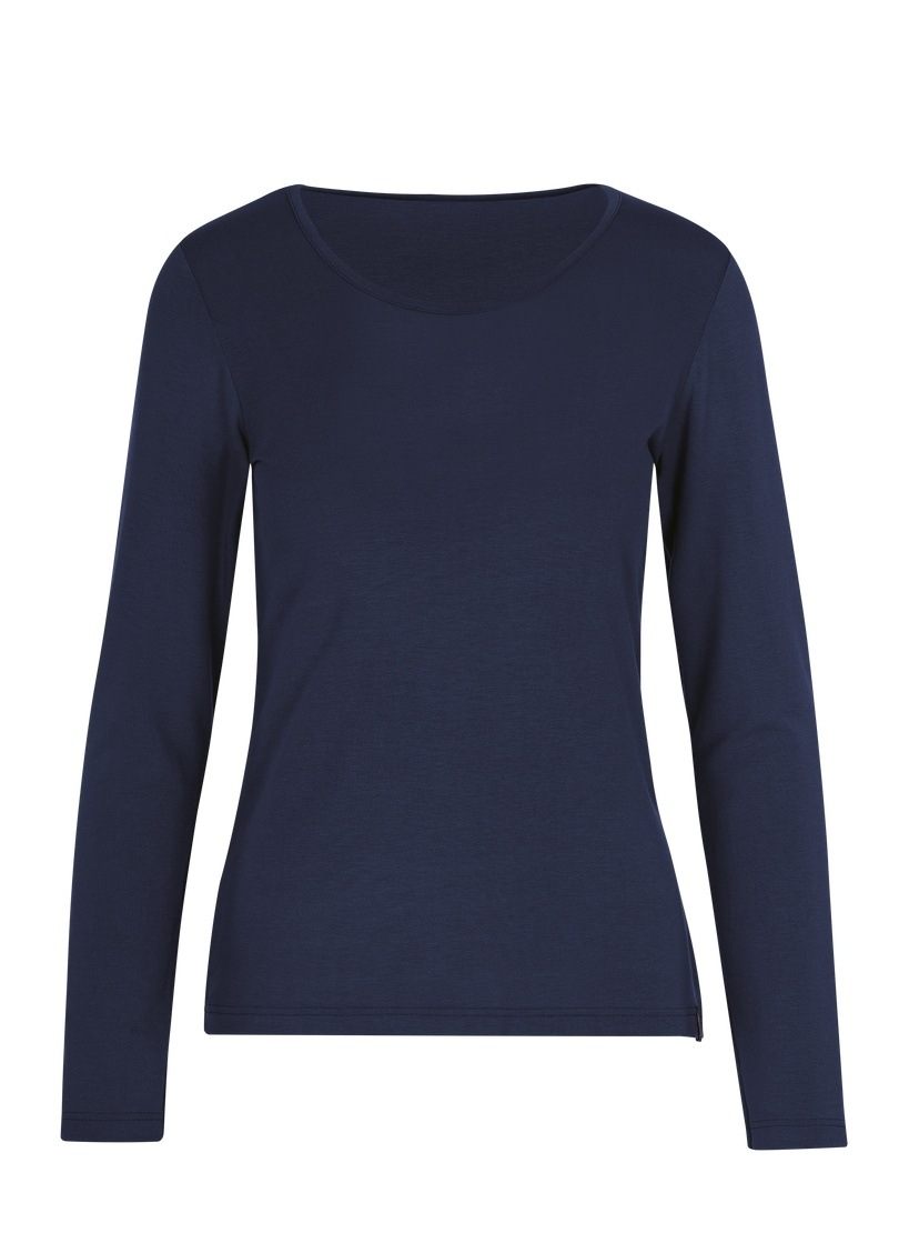Trigema Longsleeve "TRIGEMA Shirt aus Viskose Langarm" 1 Stk. tlg. günstig online kaufen