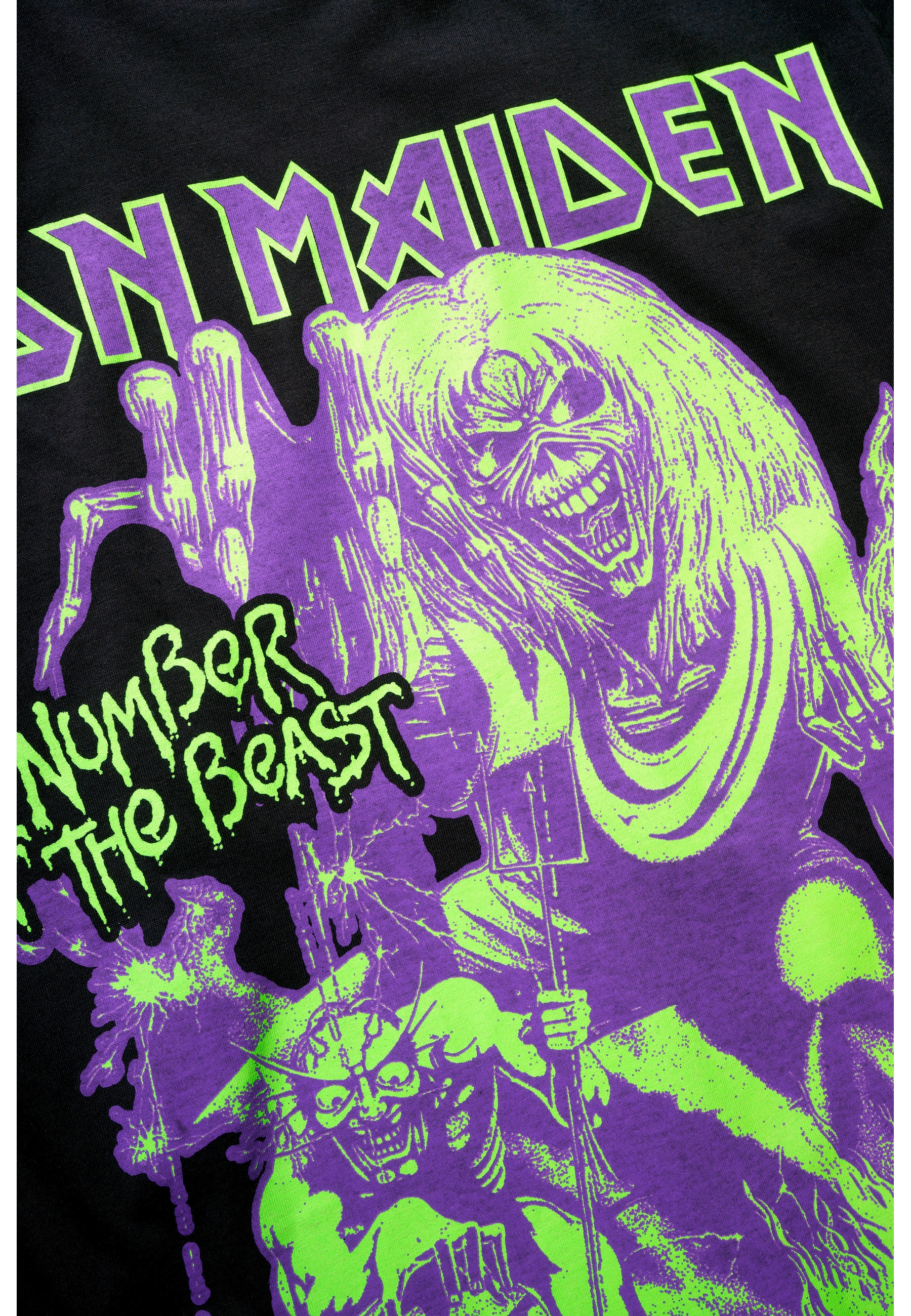 Brandit T-Shirt »Brandit Herren Iron Maiden NOTB ( glow in the dark pigment)« 1 Stk.