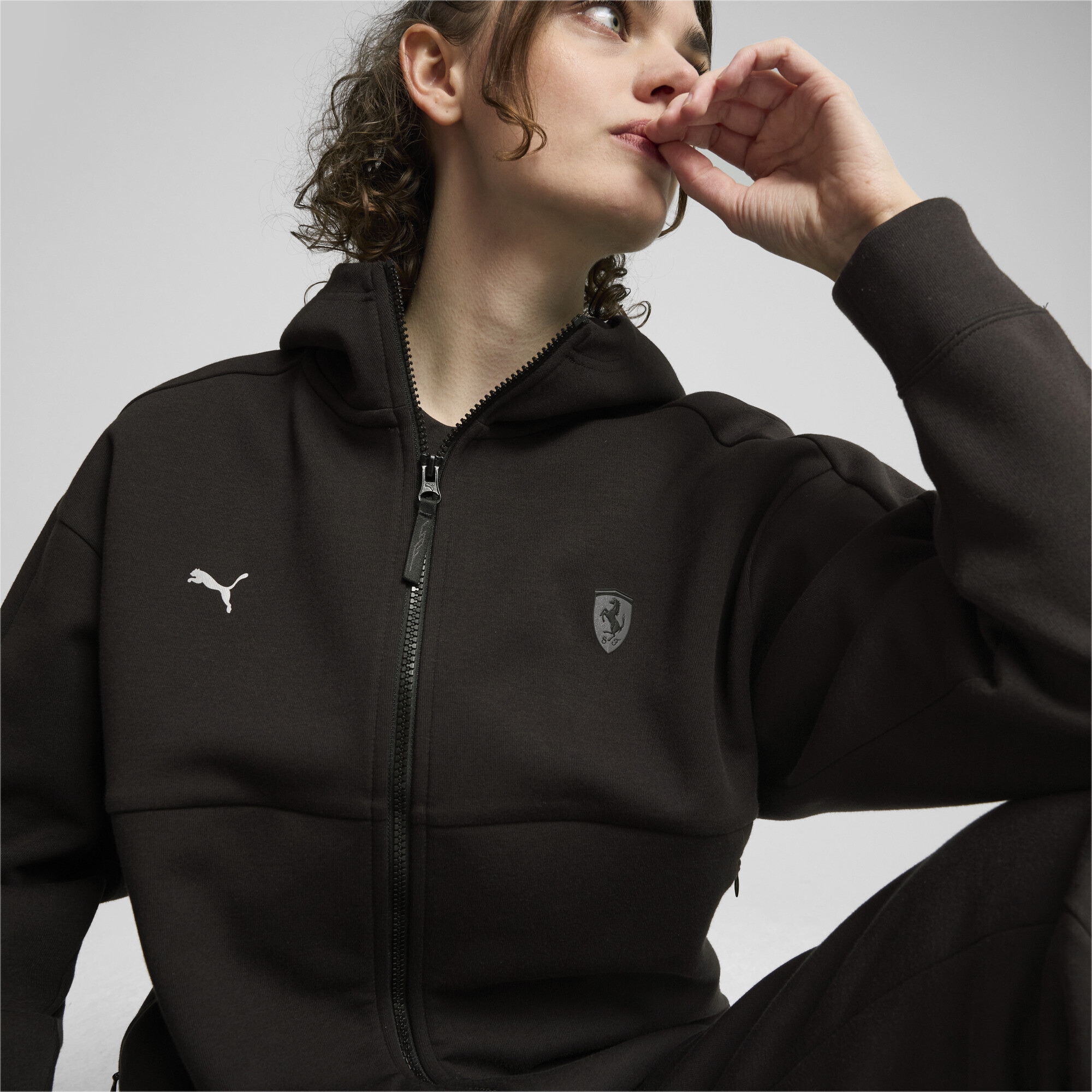 PUMA Sweatjacke »Scuderia Ferrari Style Hoodie Damen«