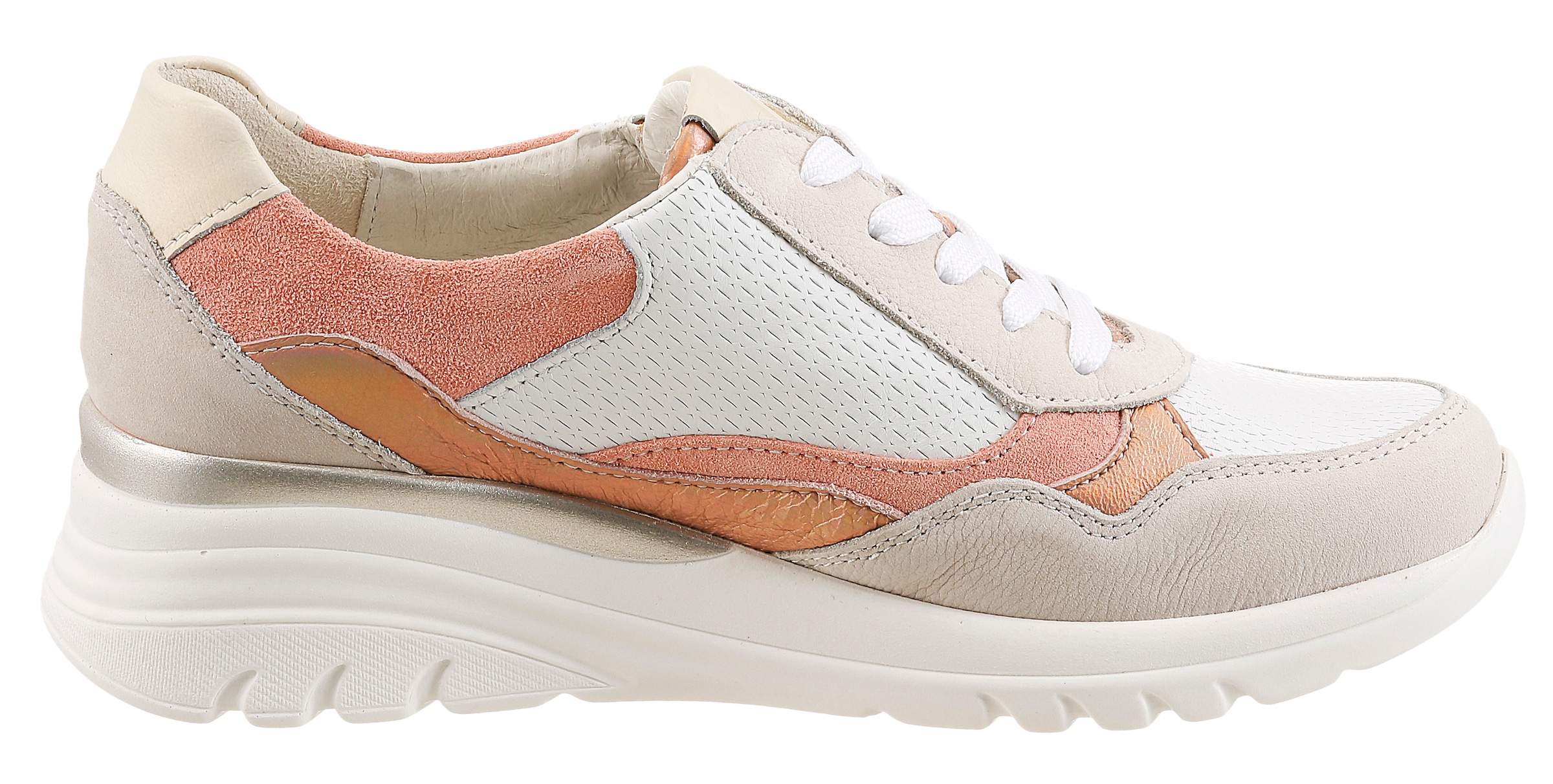 Waldläufer Keilsneaker »H-CARLA«  Schnürschuh, Halbschuh, Freizeitschuh mit Reißverschluss