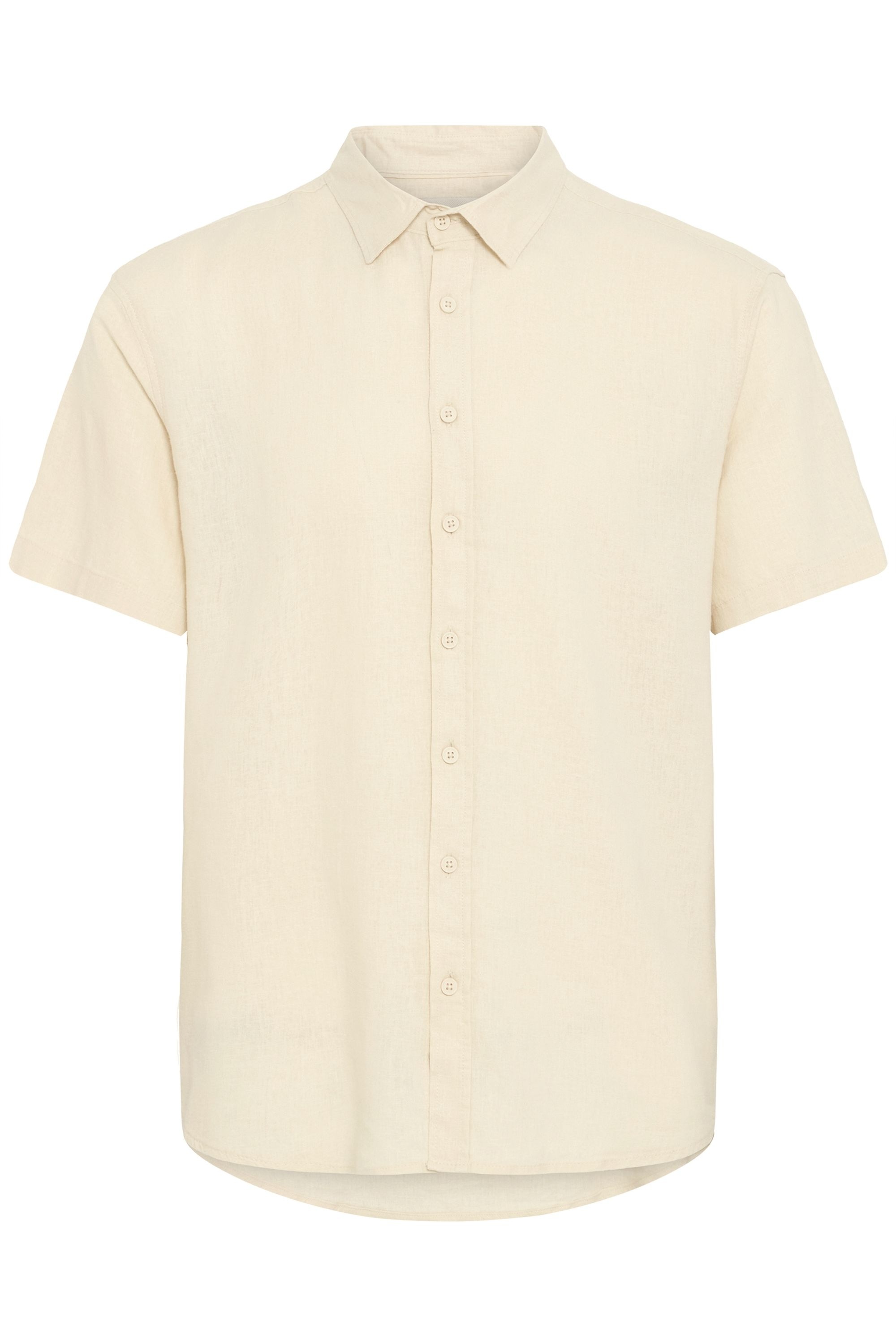 Blend Leinenhemd "BHVIC", Stilvolles Kurzarmhemd aus Leinenmix günstig online kaufen