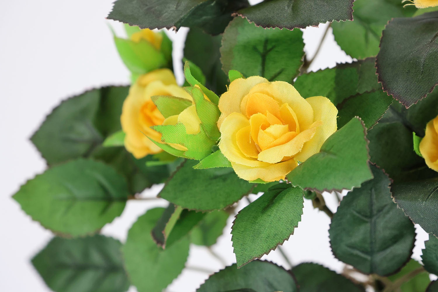 I.GE.A. Kunstblume "Künstlicher Rosenbusch", Kunstrose Blume Strauß Bouquet günstig online kaufen