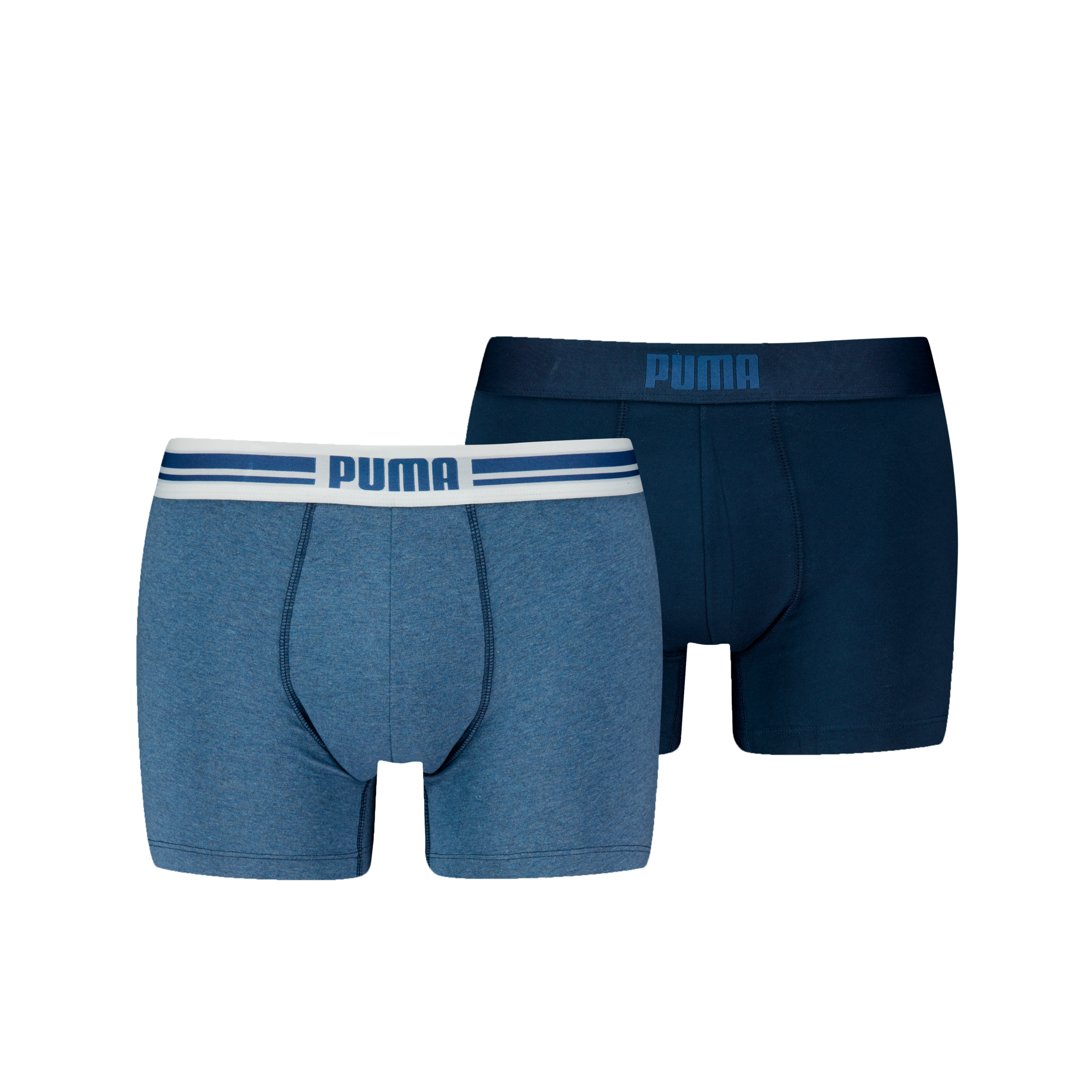 PUMA Boxershorts "PUMA MEN EVERYDAY PLACED LOGO BOXERS 2P" mit Logo Webbund