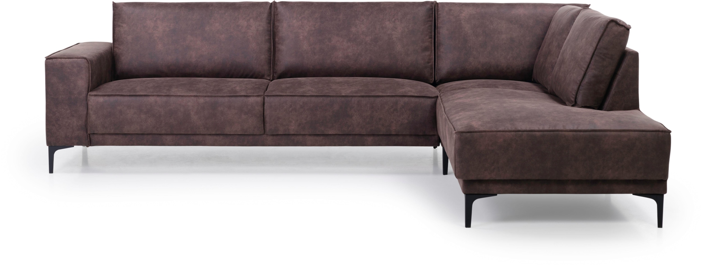 OTTO home Ecksofa "OLAND L-Form, B: 289 cm, Skandi-Design" Struktur, Flachg günstig online kaufen