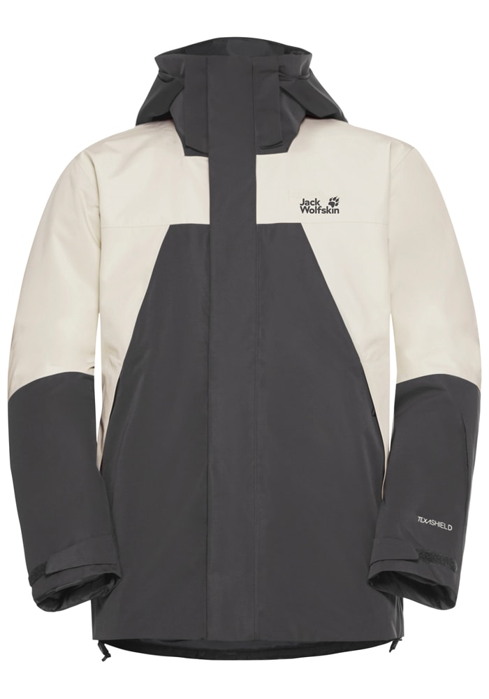 Jack Wolfskin Skijacke »FLOWLINE 2L INS JKT M«, mit Kapuze