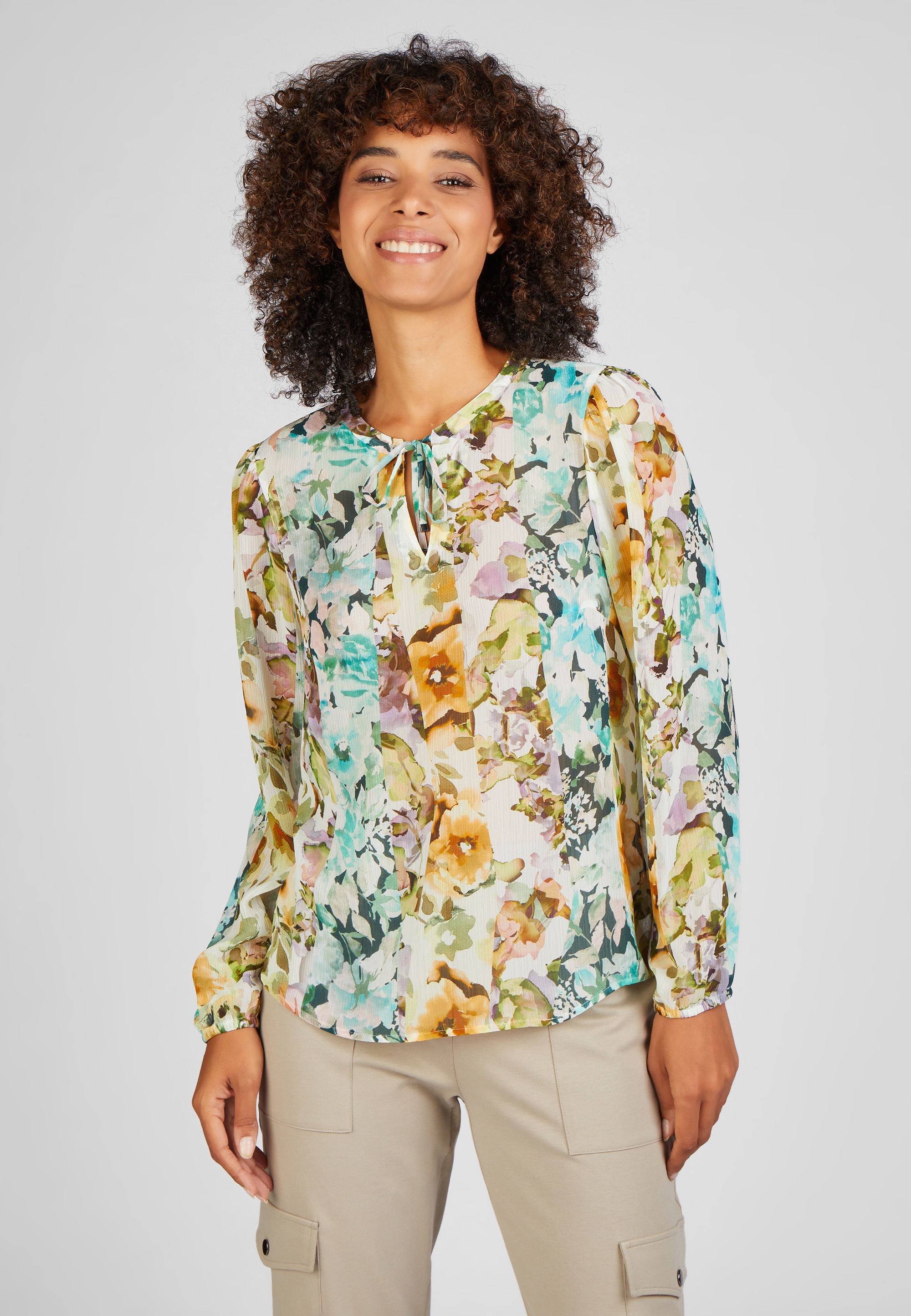 Klassische Bluse »LeComte Bluse mit floralem Muster«