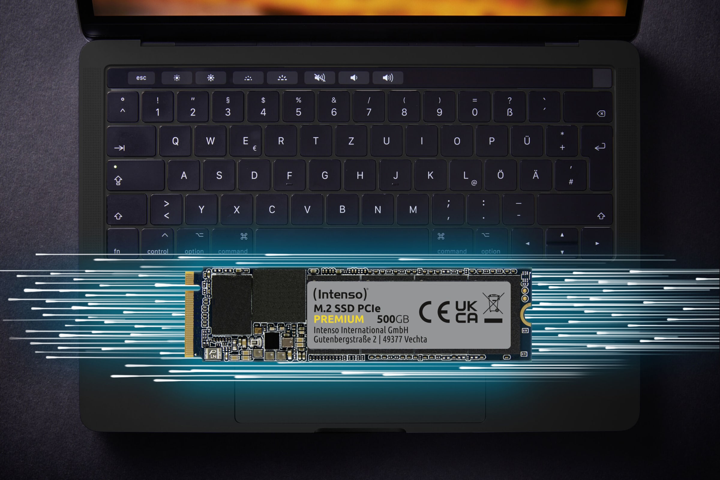 Intenso interne SSD »Premium 2TB«, Anschluss M.2 PCIe 3.0
