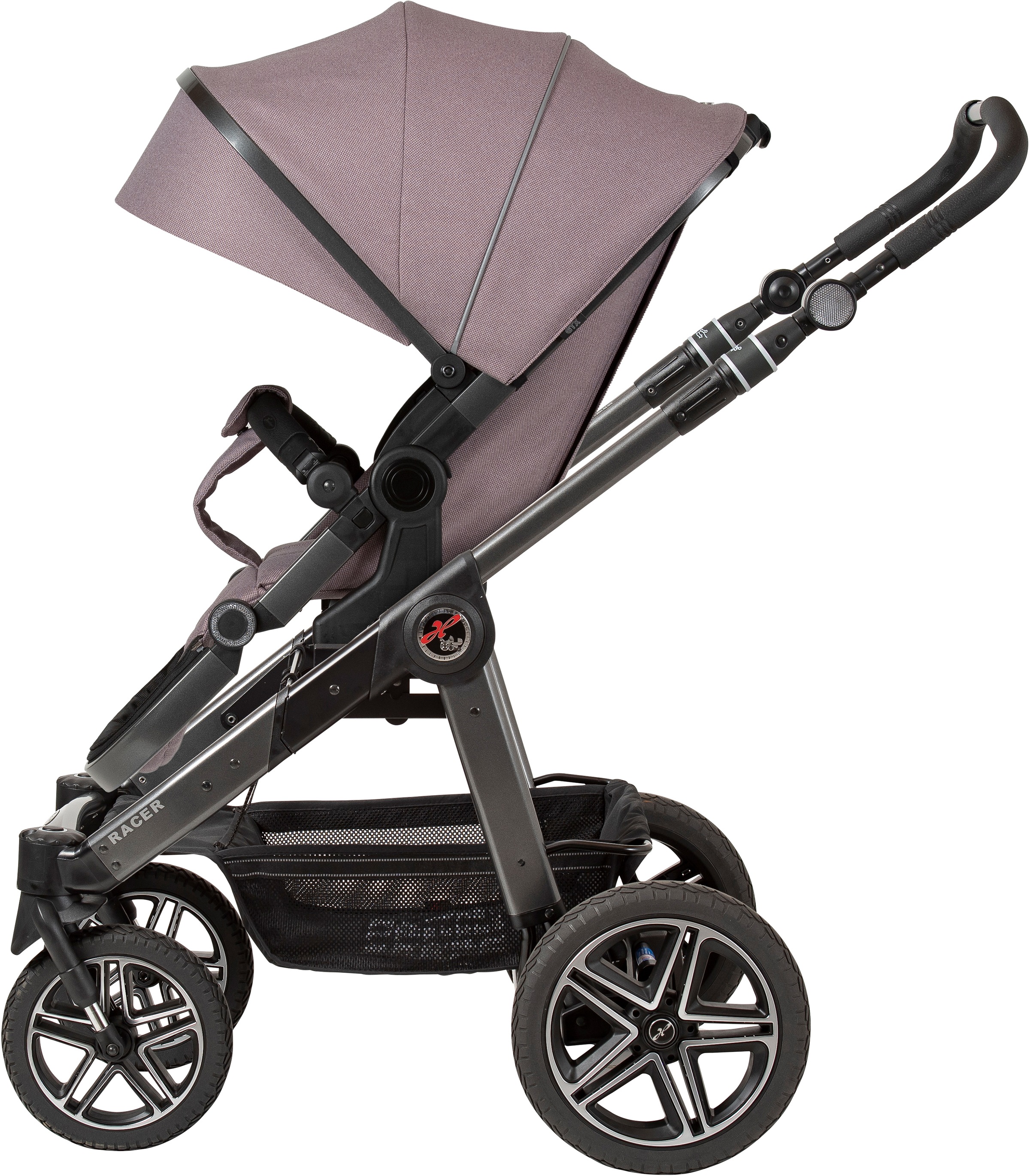 Hartan Kombi-Kinderwagen »Racer GTX - Casual Collection«, 22 kg, mit Falttasche; Made in Germany