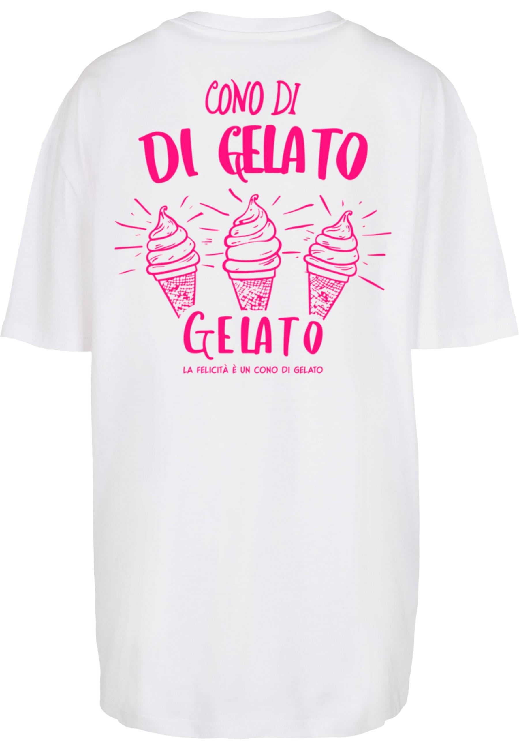 Merchcode T-Shirt "Merchcode Ladies Cono Di Gelato Oversized Tee" 1 Stk. tl günstig online kaufen